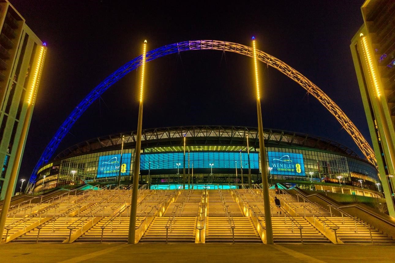 Wembley is welcoming Ukrainian refugees (Amanda Rose/Wembley Park)