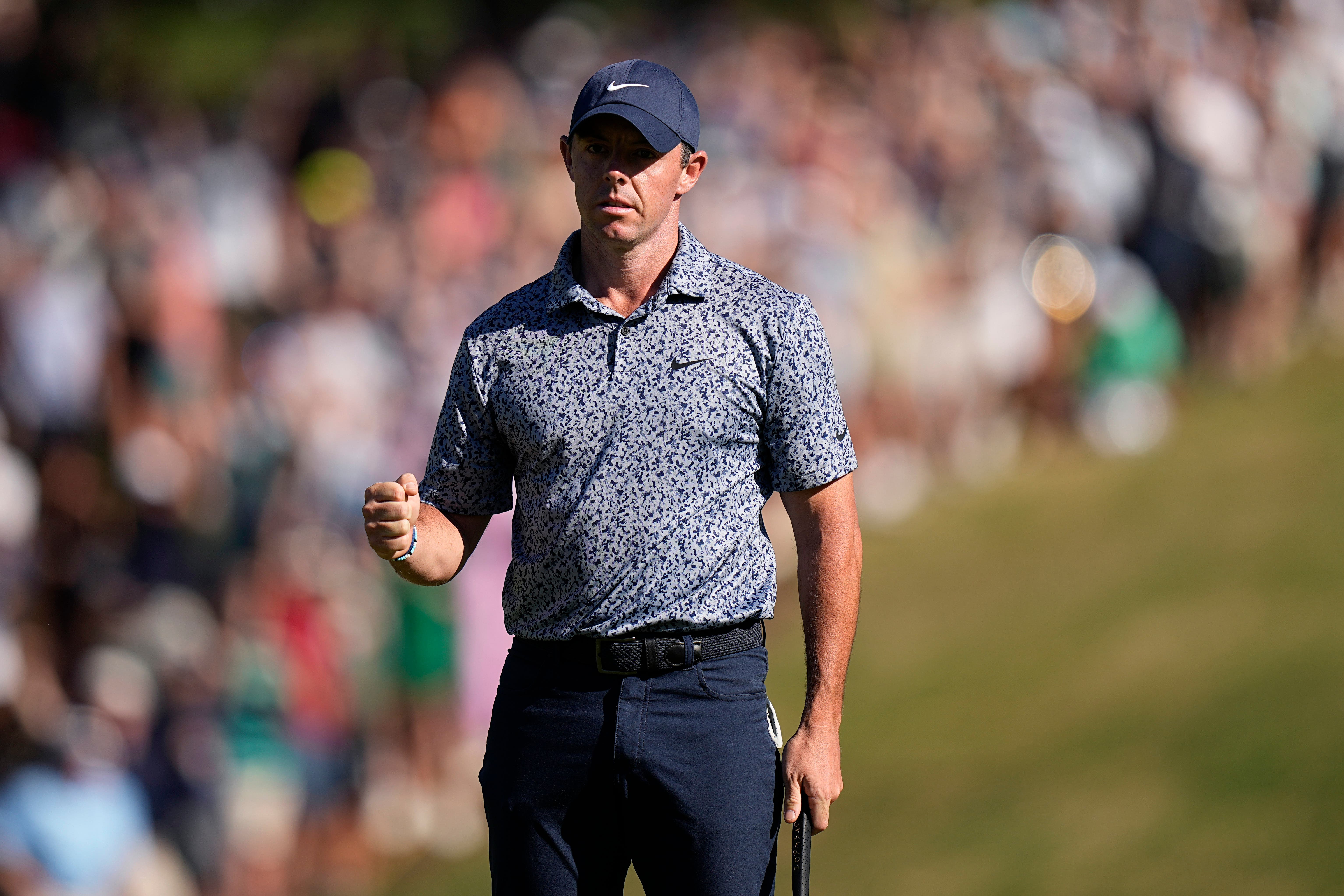 Rory McIlroy reached the semi-finals of the World Match Play (Eric Gay/AP)