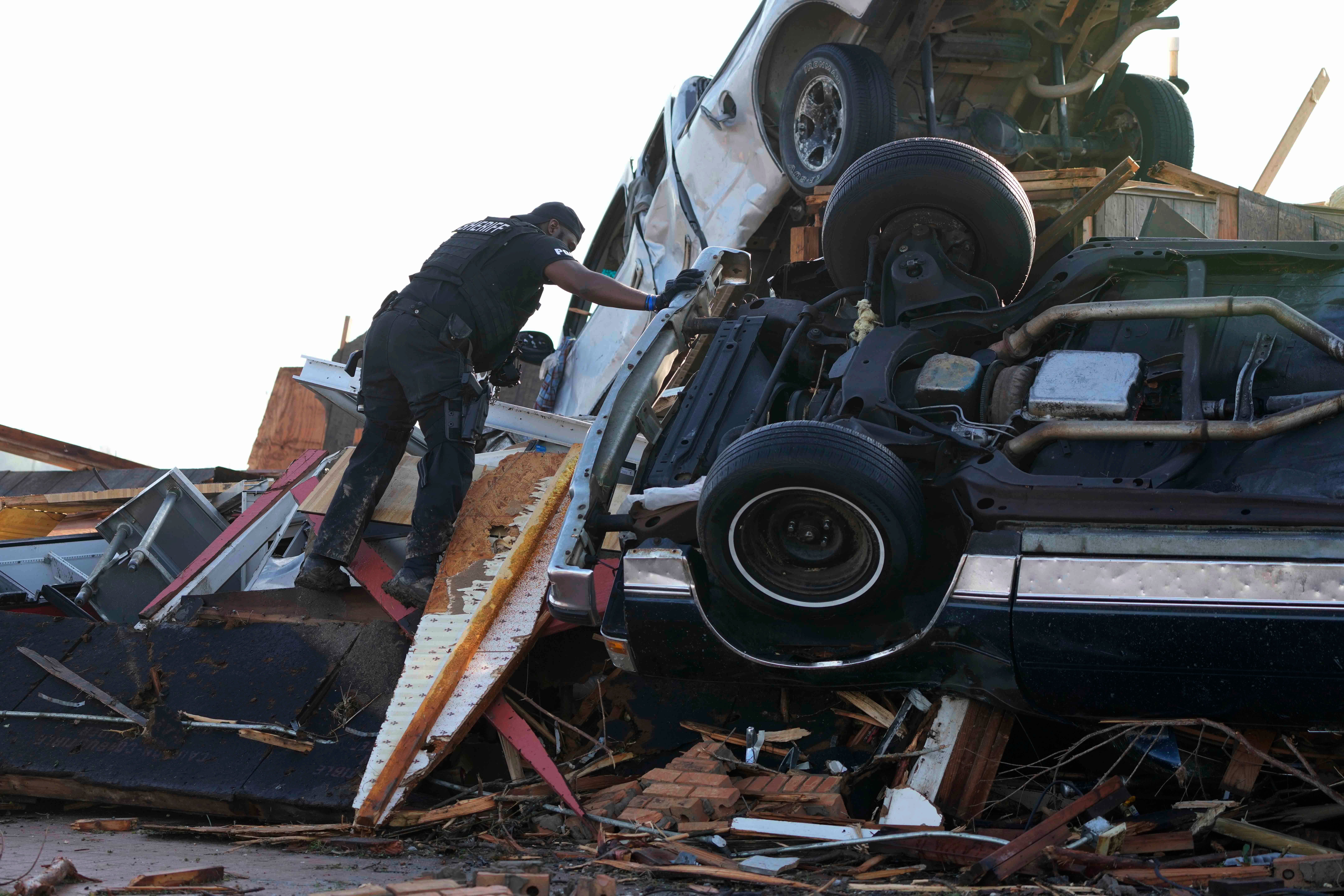 APTOPIX Severe Storms Mississippi