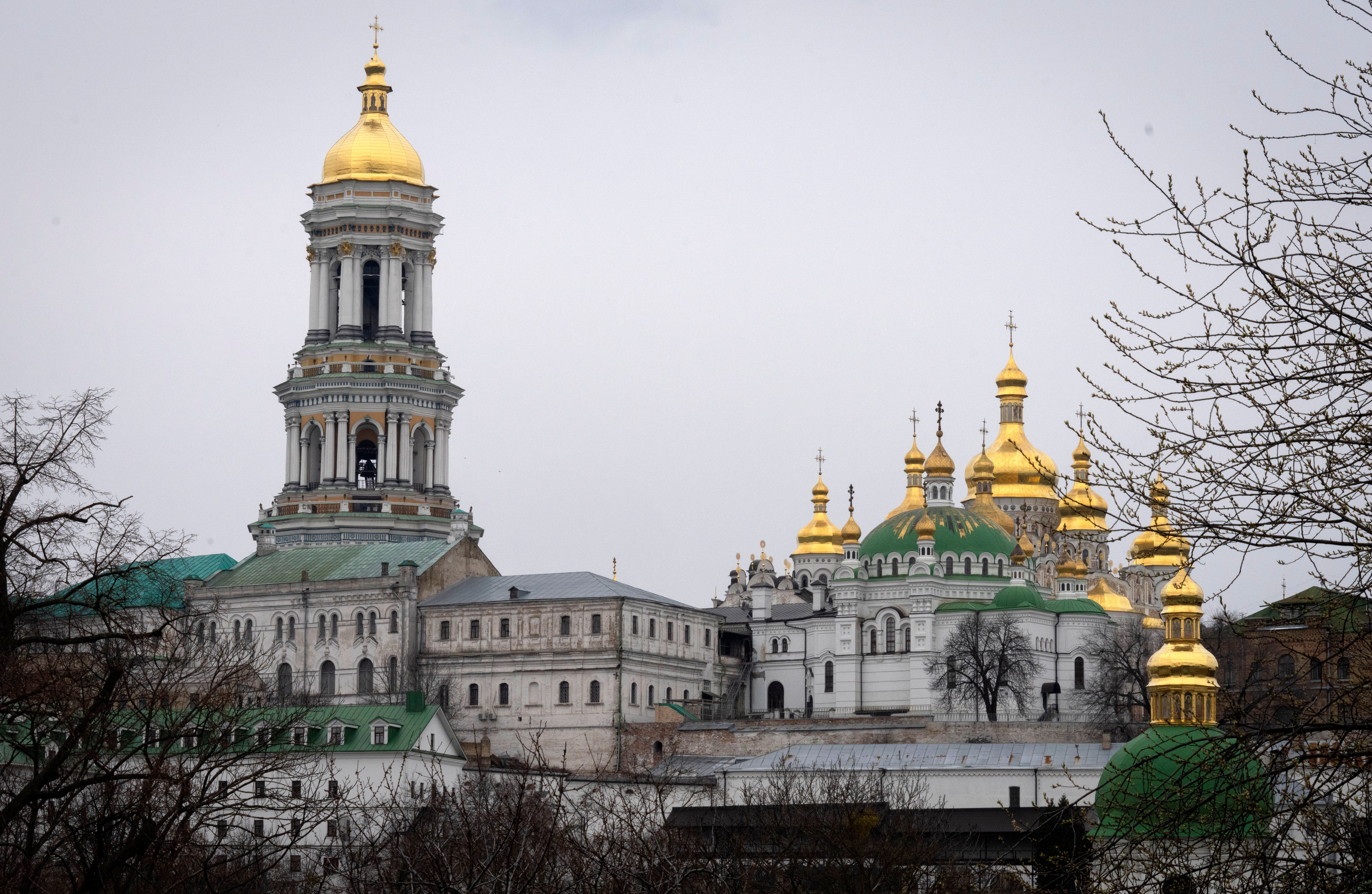 Russia Ukraine War Monastery