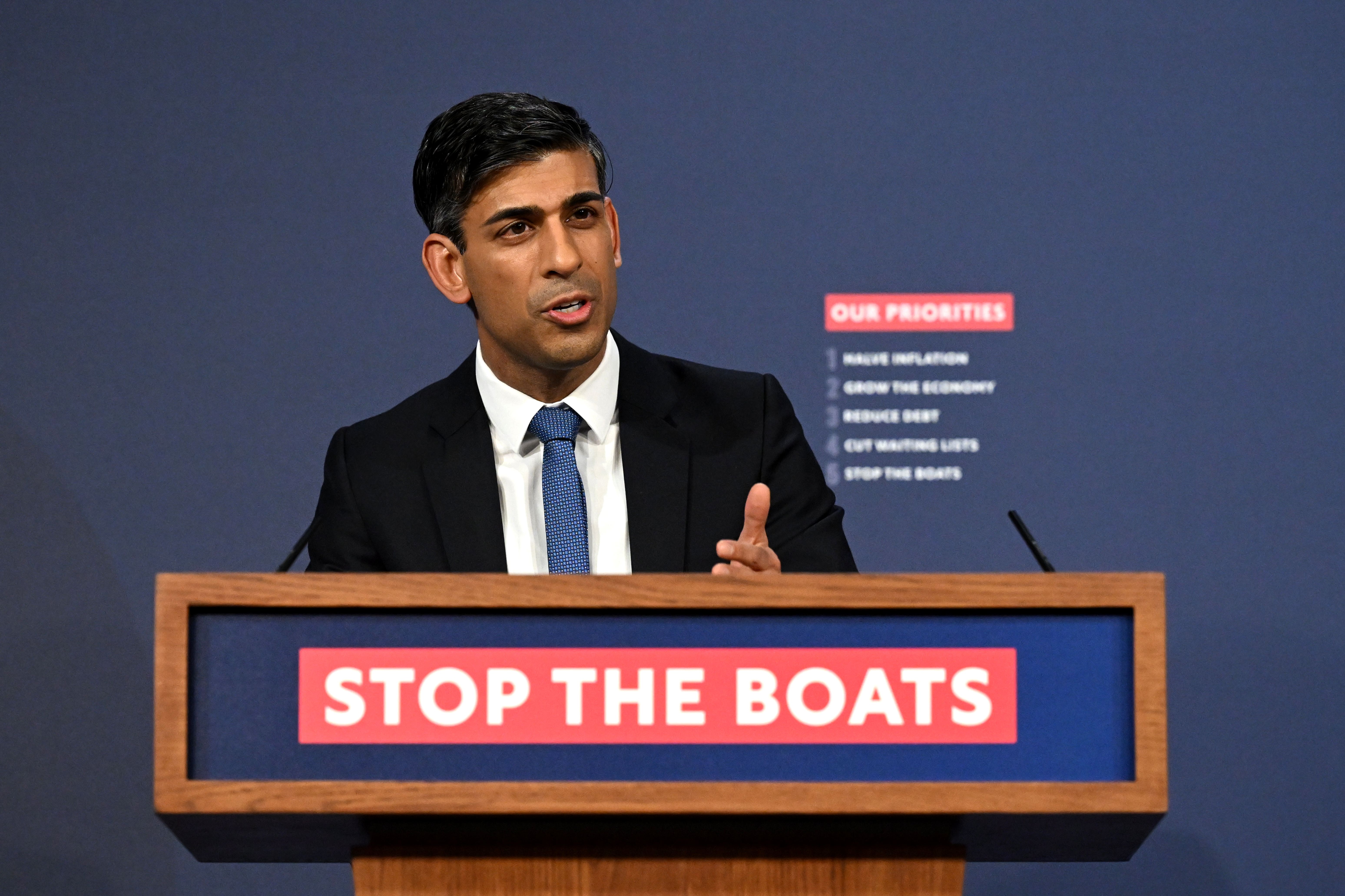 Rishi Sunak has vowed to ‘stop the boats’