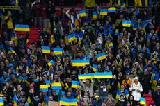 England win cannot dampen Ukraine fans’ excitement over Wembley match