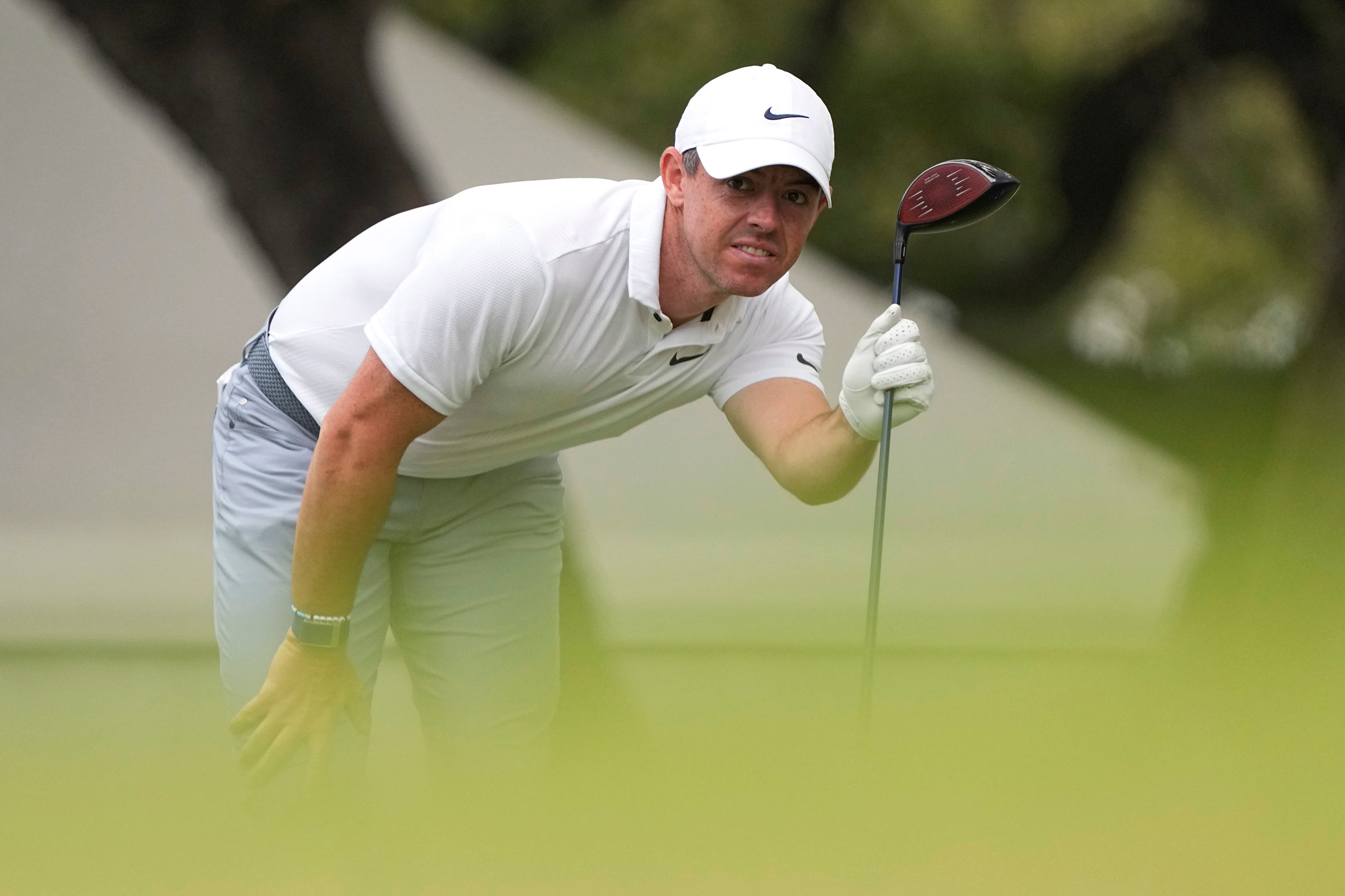 Rory McIlroy lost to Cameron Young on the first extra hole of their semi-final in the WGC-Dell Technologies Match Play (Eric Gay/AP)