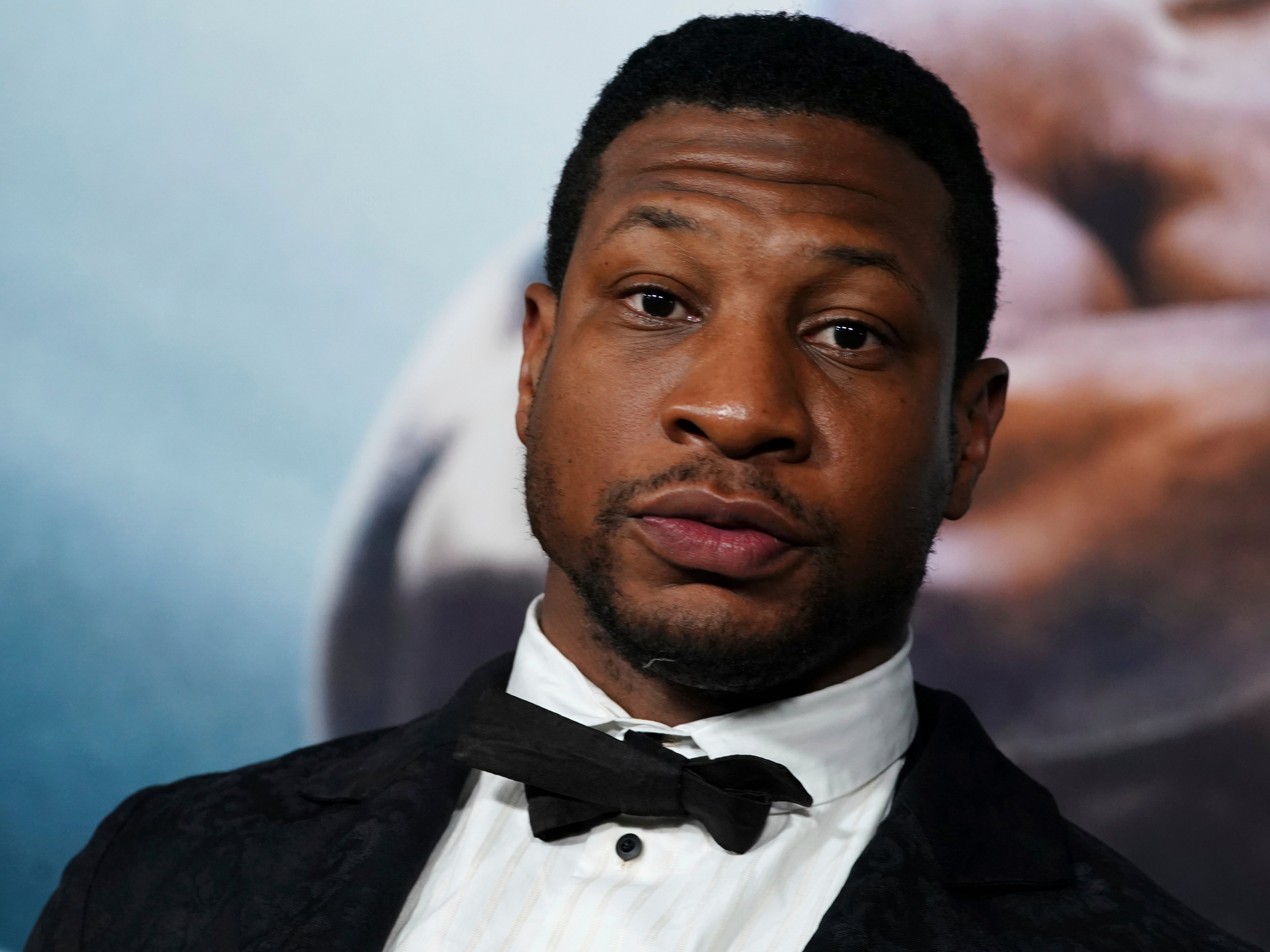 Jonathan Majors at the Creed III premiere in Los Angeles on 27 February 2023