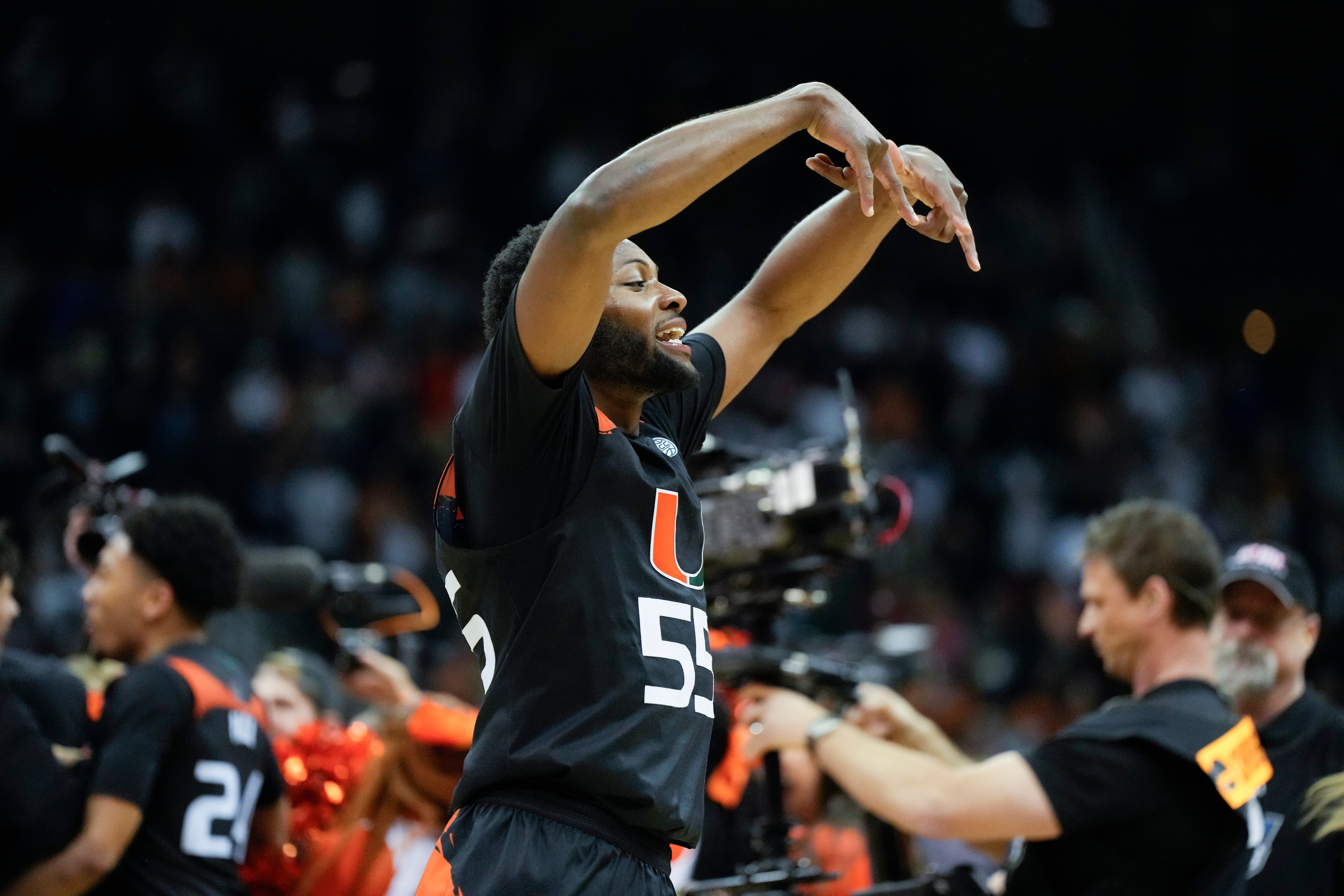 NCAA Miami Texas Basketball