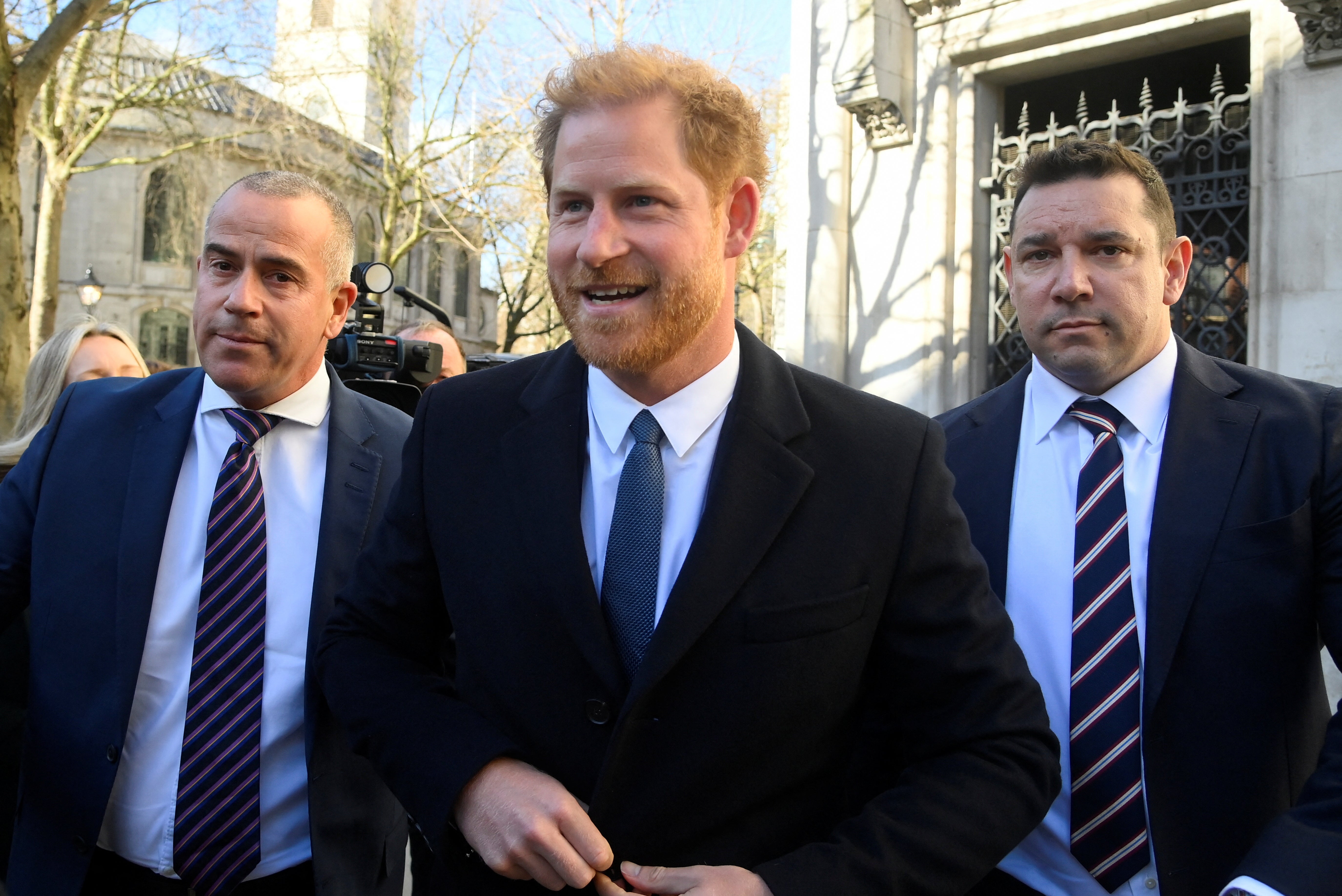 Prince Harry has travelled to the UK for the court hearing