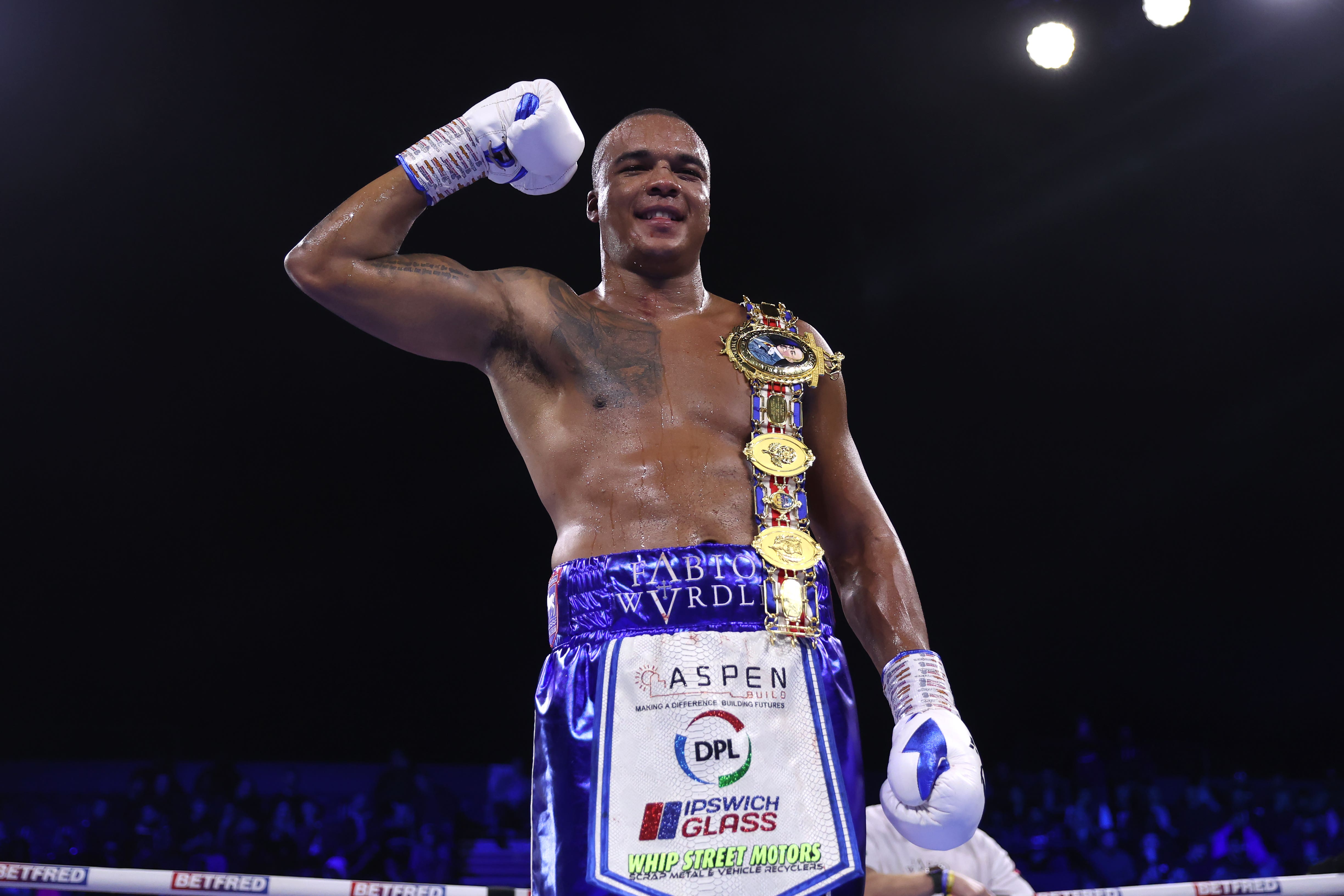 Fabio Wardley is excited to kick off 2023 on the undercard of Joshua’s fight with Franklin (Steven Paston/PA)