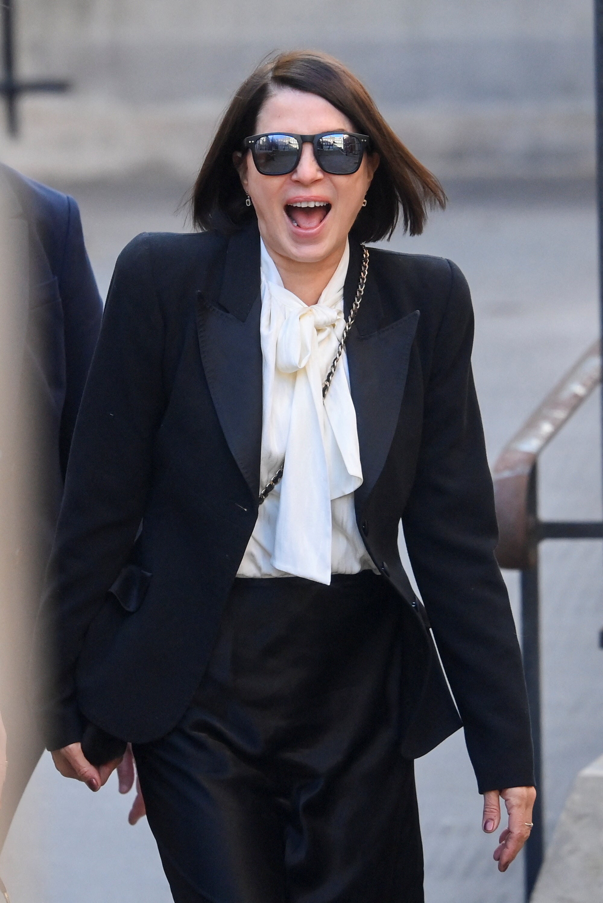 Actress Sadie Frost arrives at the High Court in London