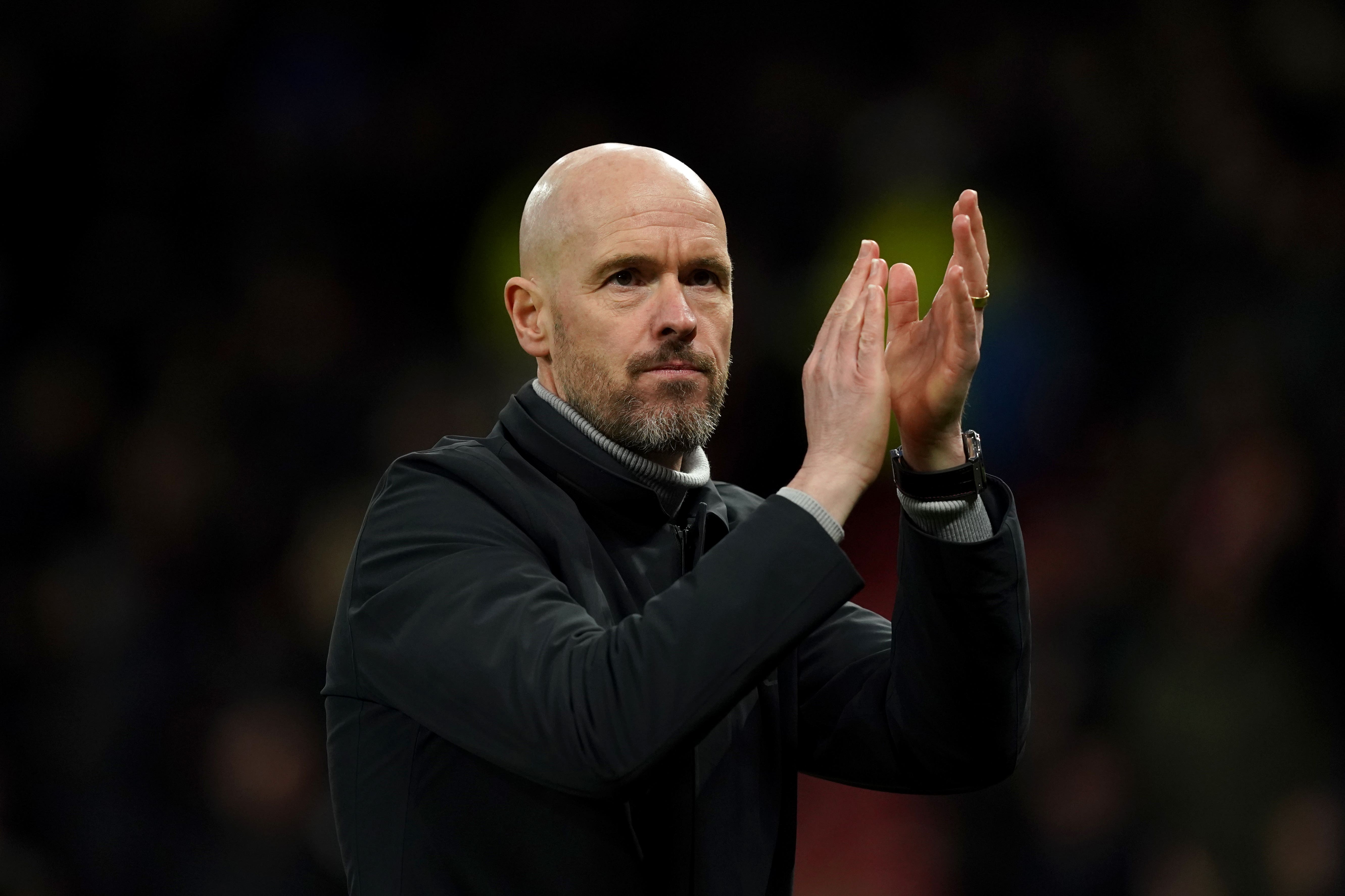 Erik ten Hag has enjoyed a strong first season as Manchester United manager (Martin Rickett/PA)