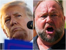 Alex Jones peddles Trump assassination conspiracy as MAGA ramps up violent indictment rhetoric