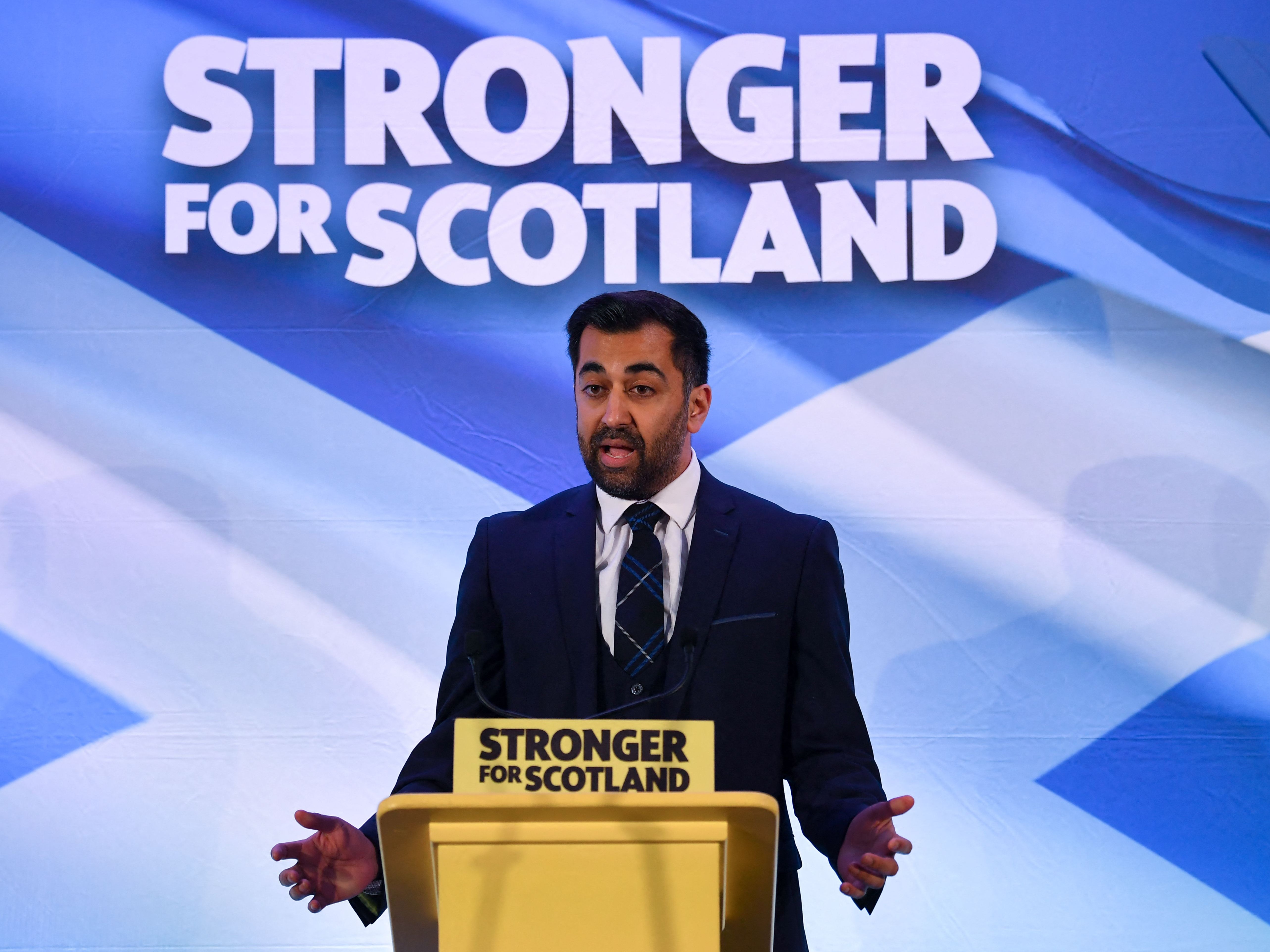 Humza Yousaf took over from Nicola Sturgeon in 2023