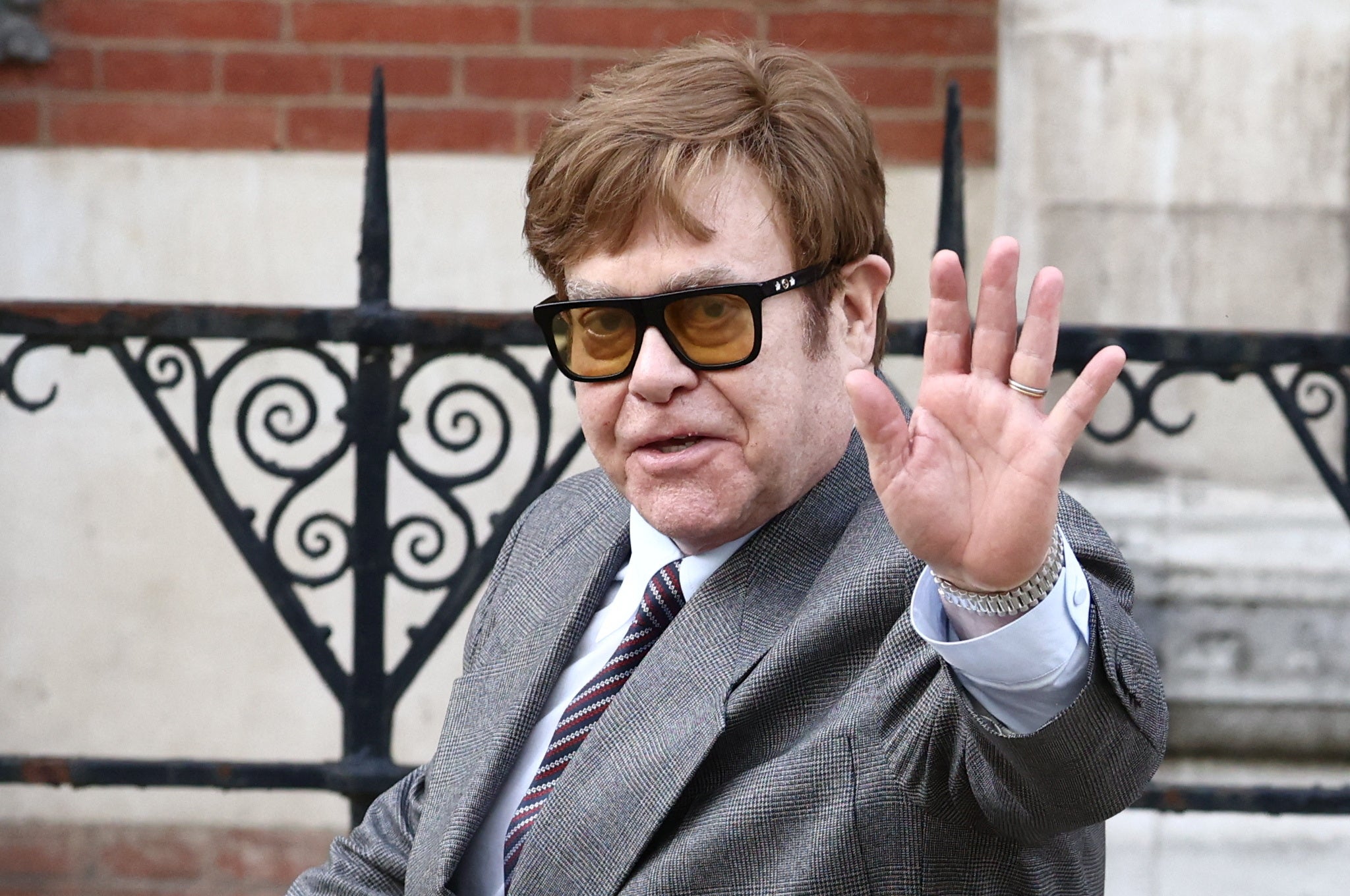 Elton John is part of the group bringing claims against Associated News