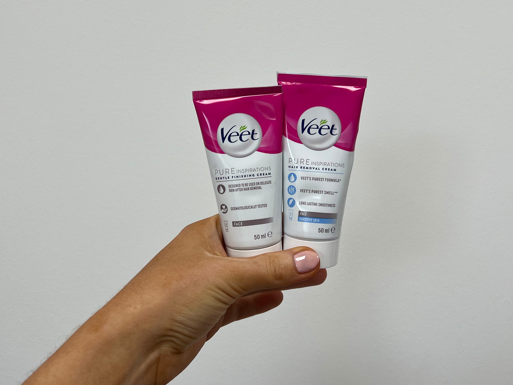 Veet pure inspirations face hair removal kit