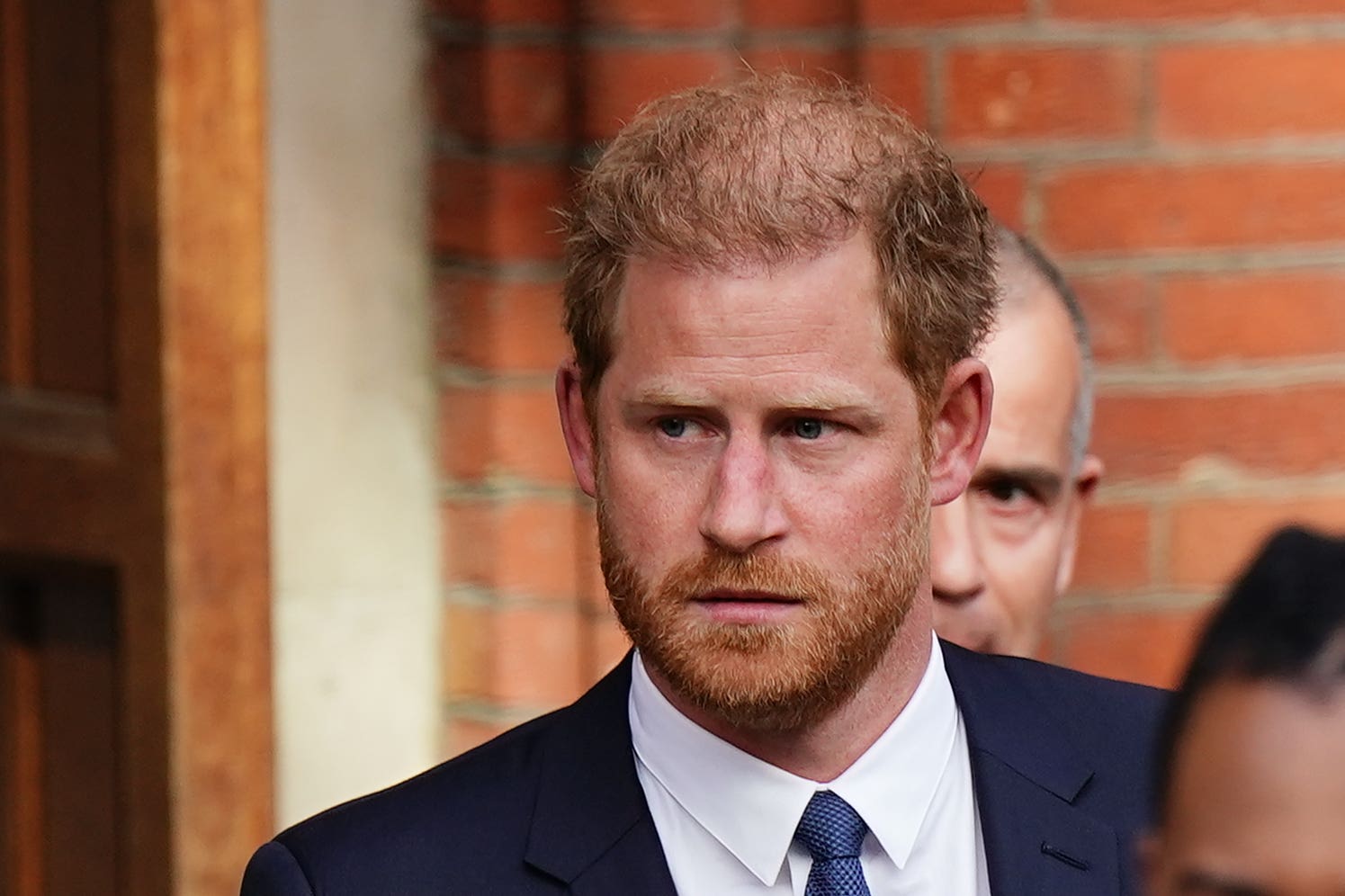 The Duke of Sussex leaves the Royal Courts Of Justice (Aaron Chown/PA)