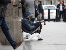 ‘Homelessness is not a crime’: Charities condemn government crackdown on ‘nuisance’ beggars