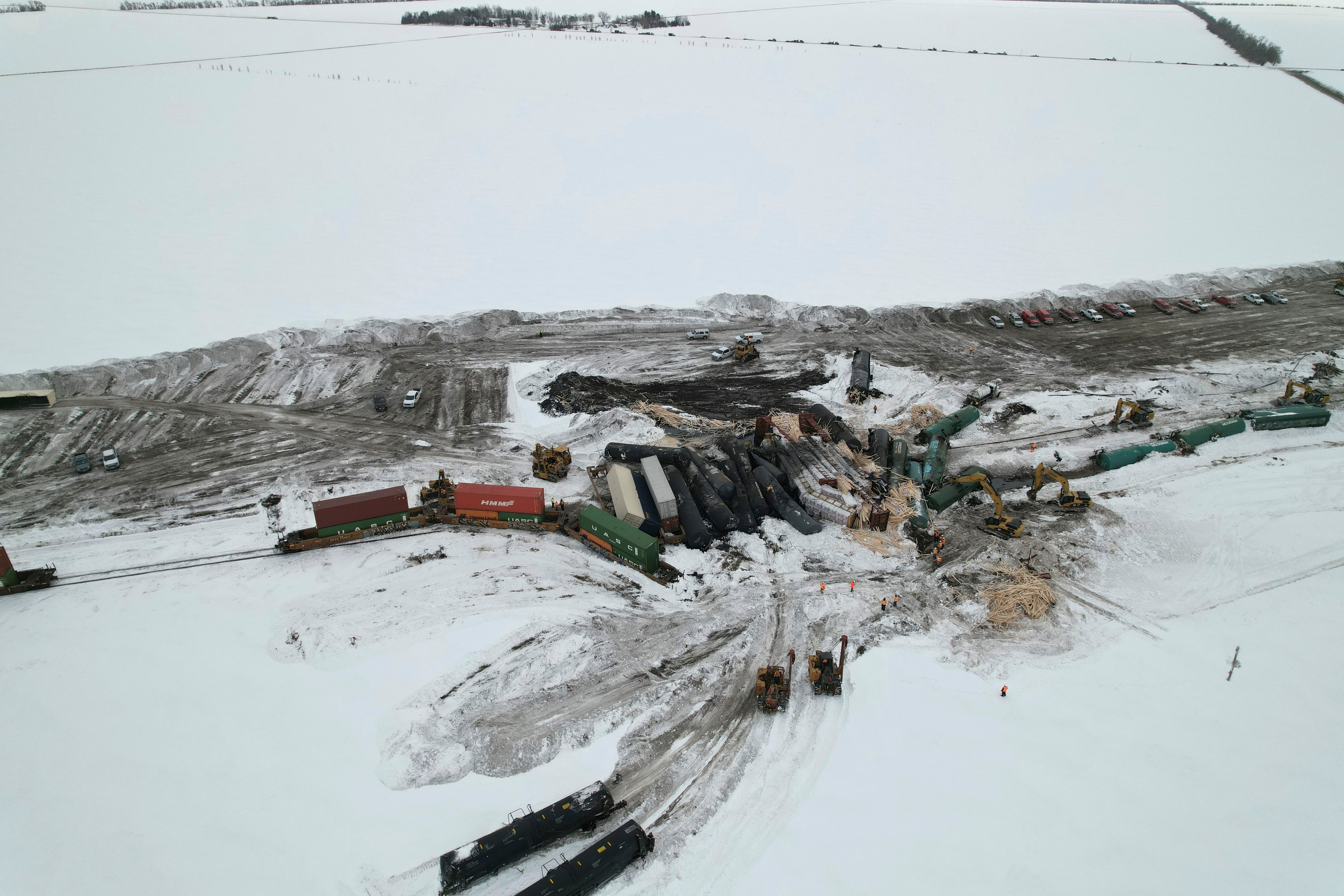 Train Derailment North Dakota