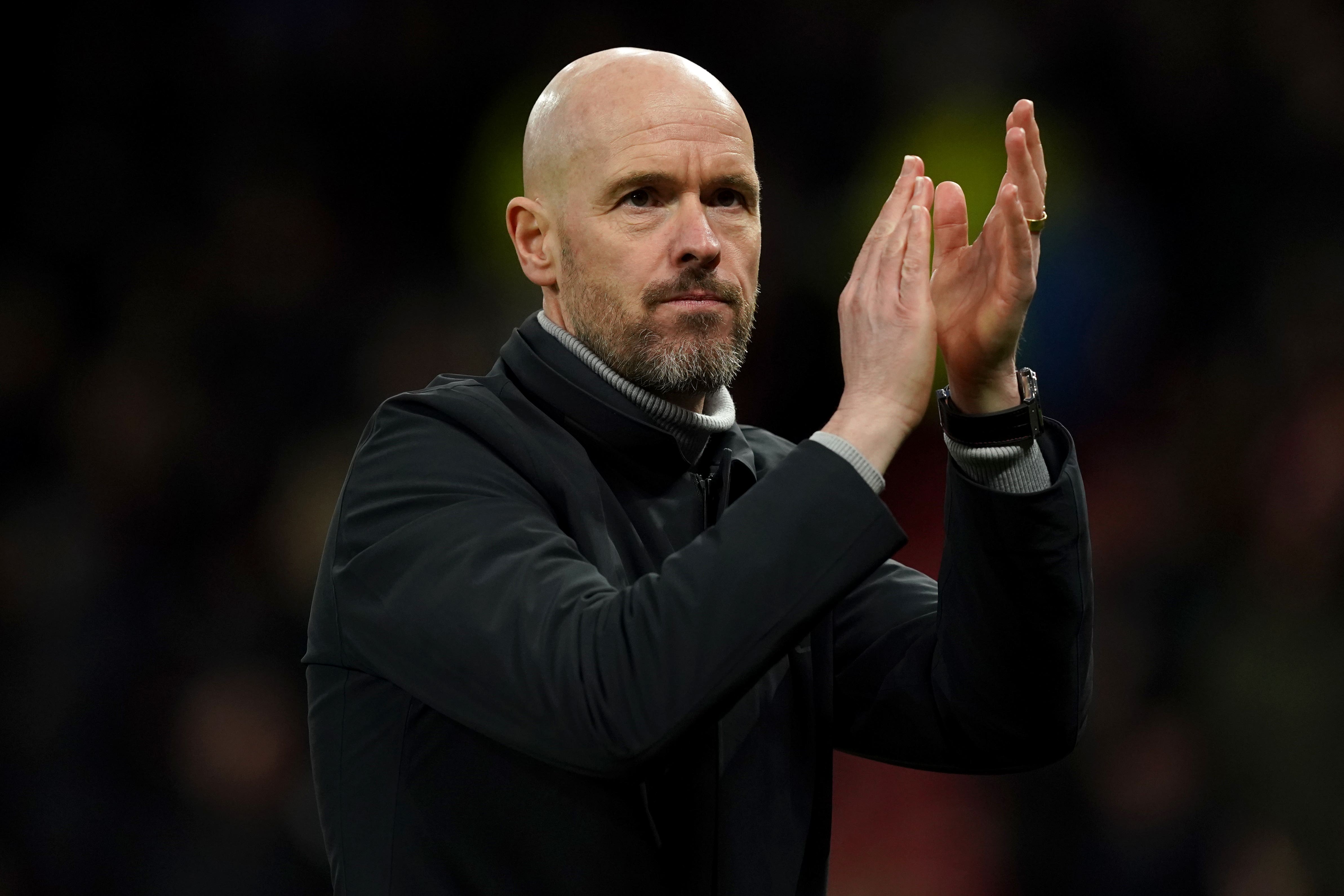 Erik ten Hag’s Manchester United will face Wrexham in San Diego in July (Martin Rickett/PA)