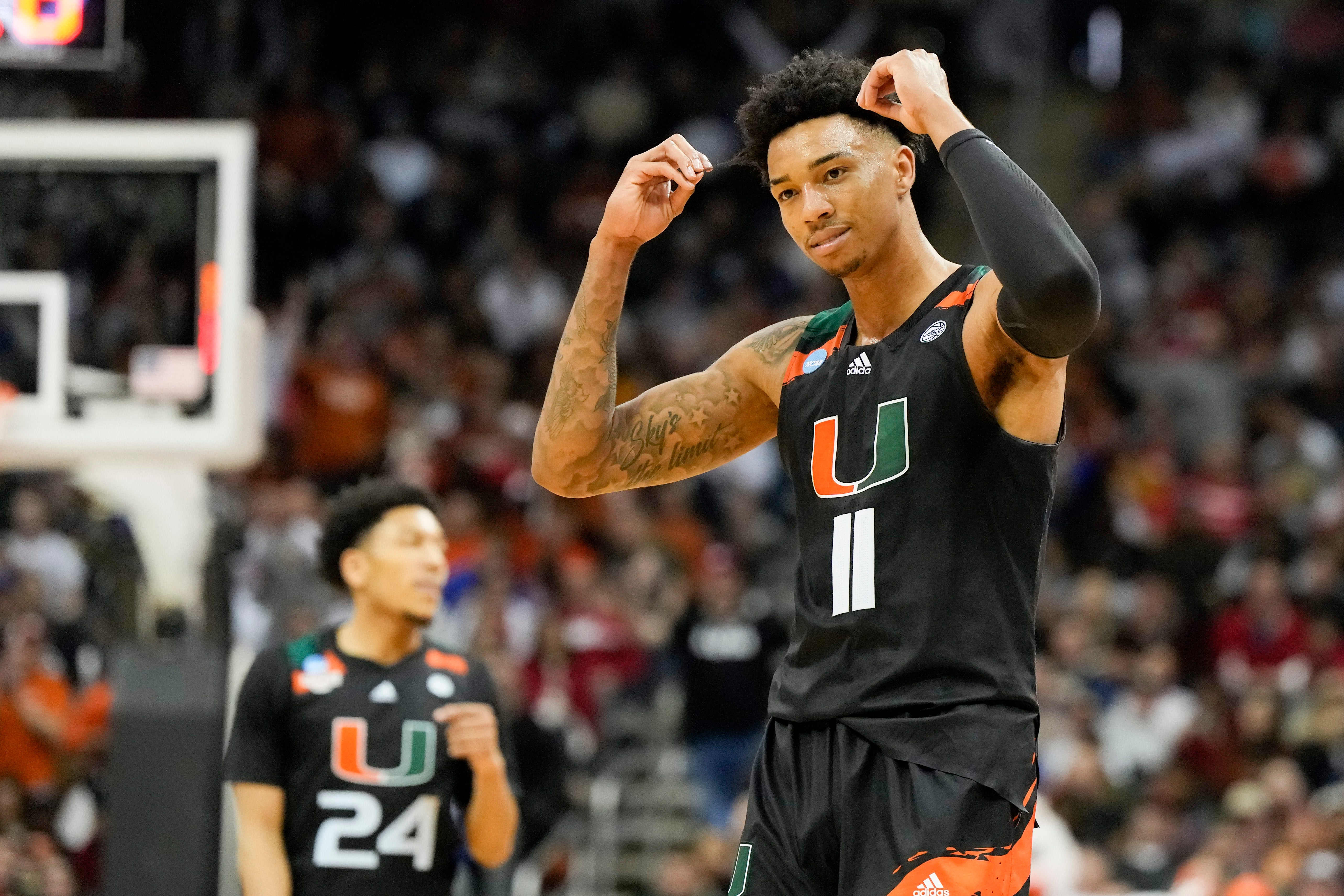 NCAA Miami Texas Basketball