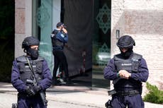 Police shoot suspect after two stabbed to death at Muslim centre in Portugal