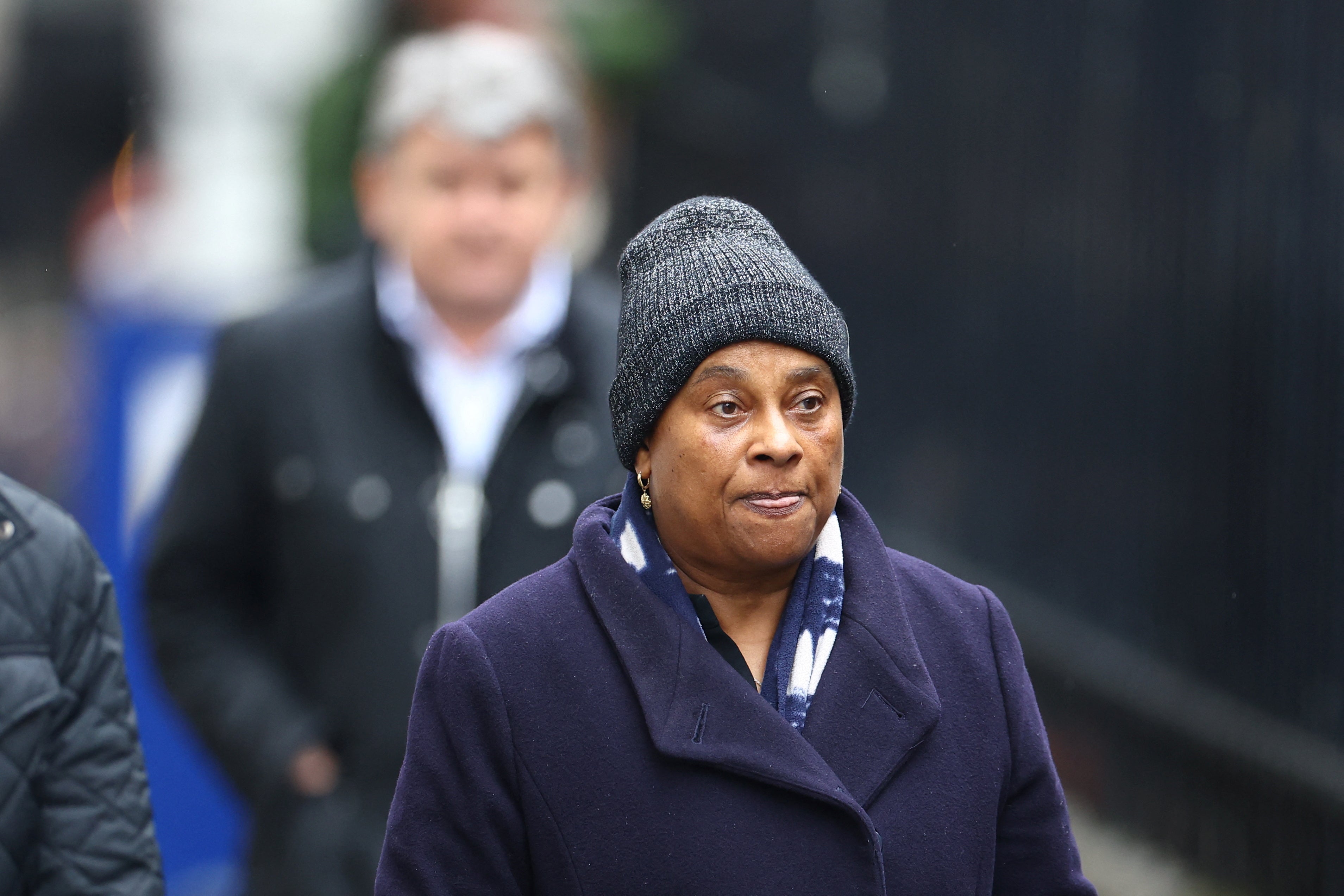 Doreen Lawrence outside the High Court in London earlier this week