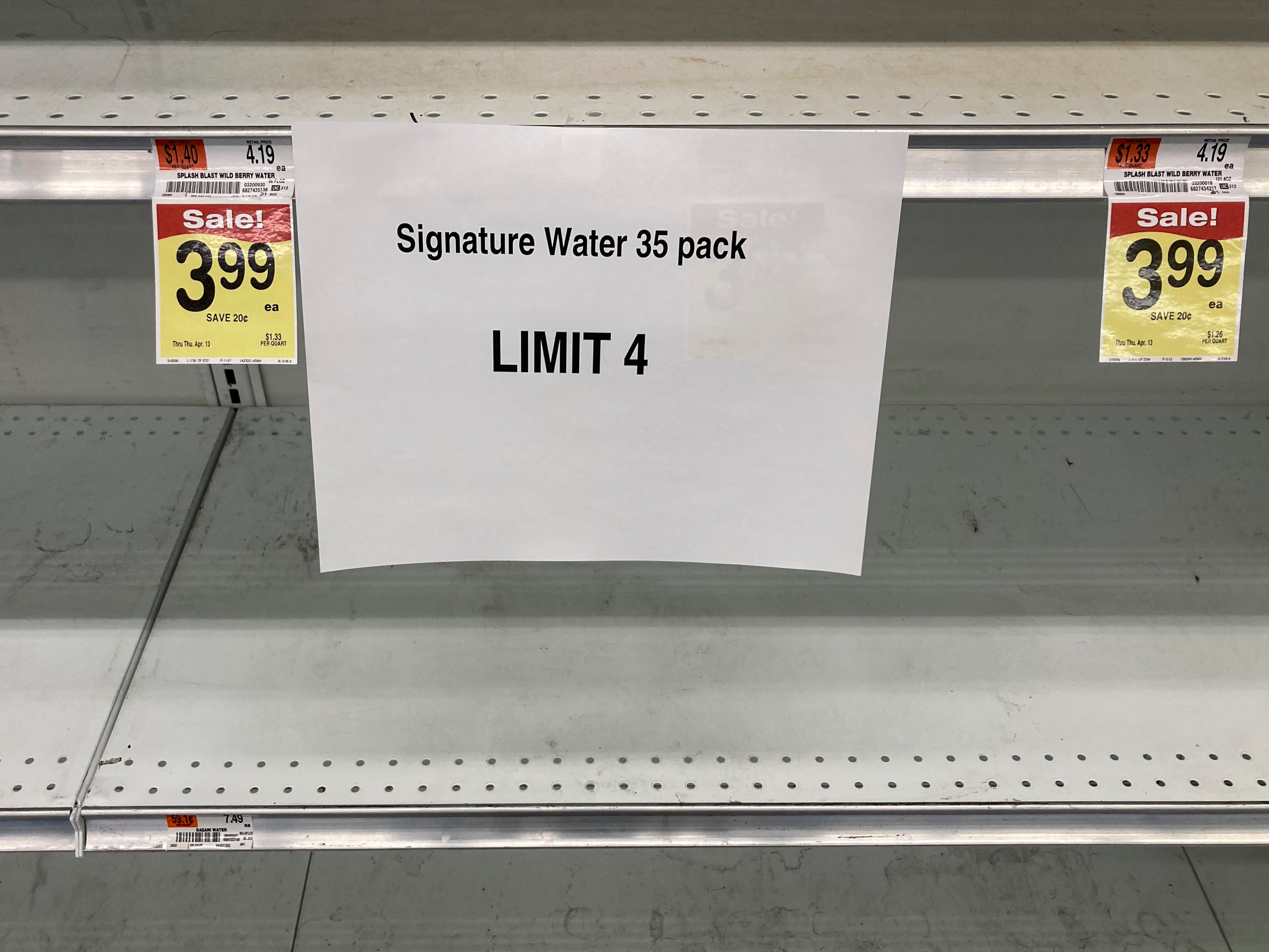 Chemical Spill Water