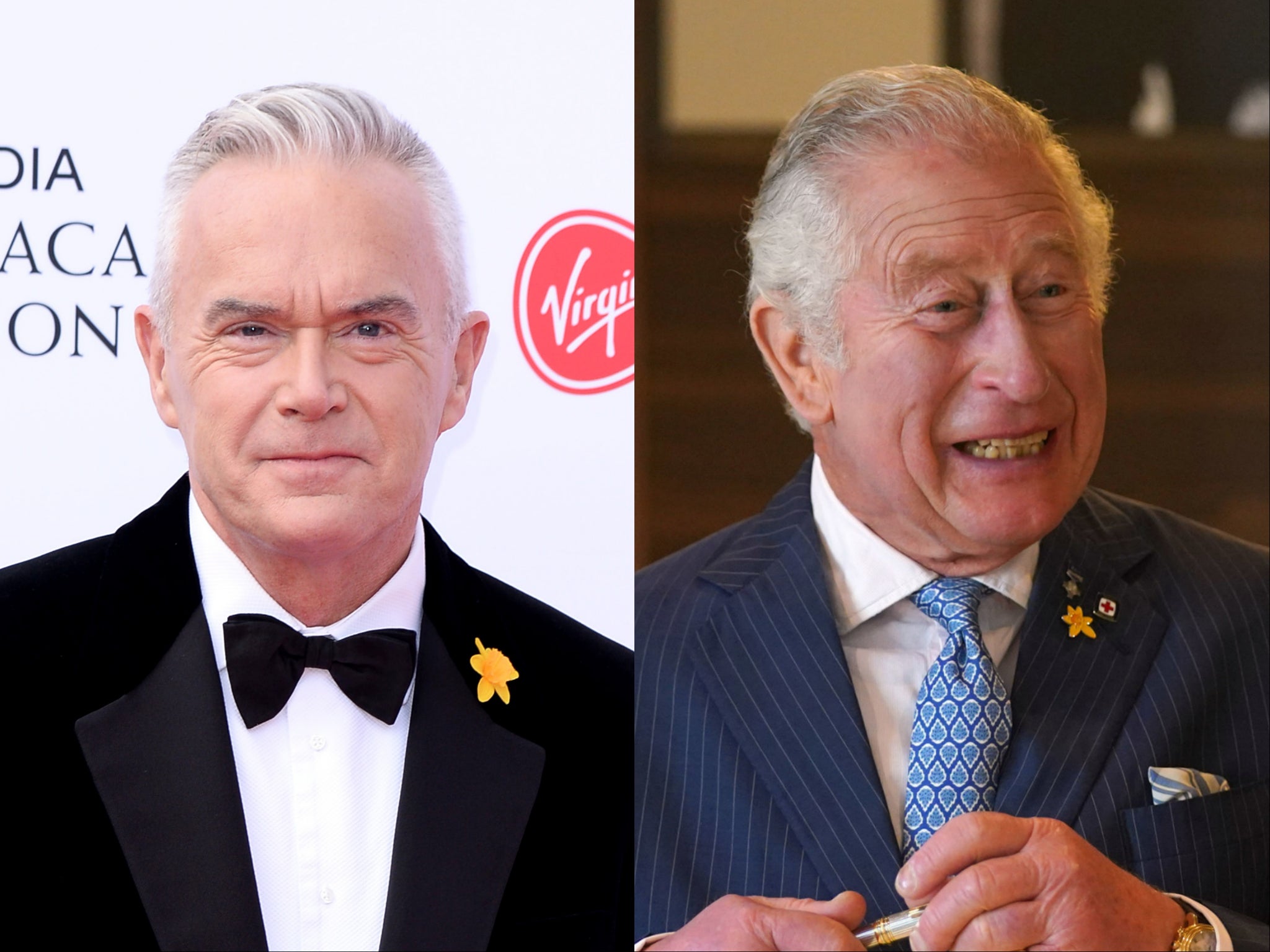 Huw Edwards and King Charles