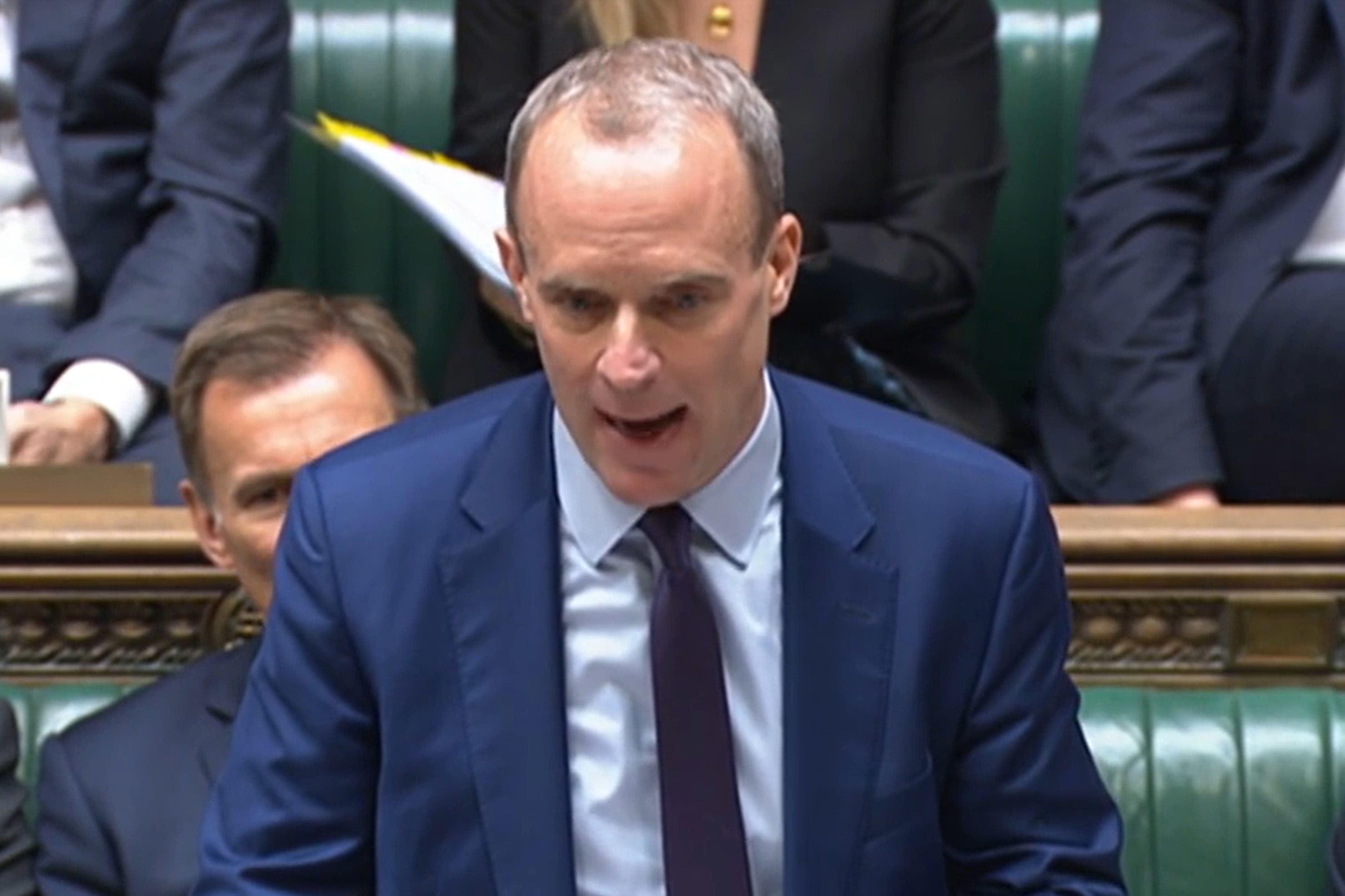 Deputy Prime Minister Dominic Raab (House of Commons/PA)