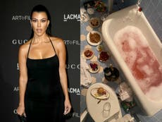 Kourtney Kardashian responds after fans call her out for having ‘nasty’ food in the bathroom