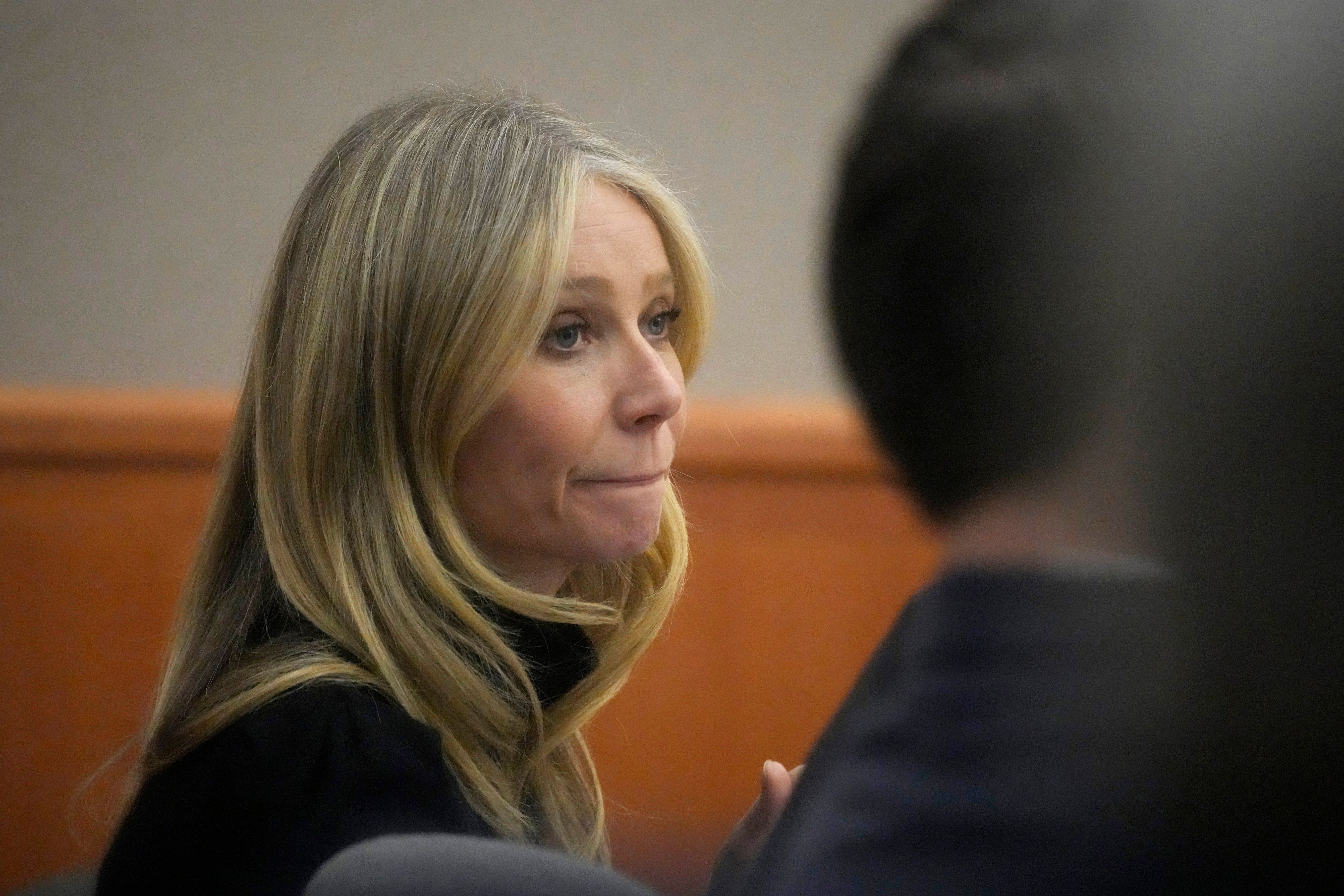 Dropping the lawsuit against Gwyneth Paltrow would provide ‘cure’ for the plaintiff, a US court has been told (AP Photo/Rick Bowmer)