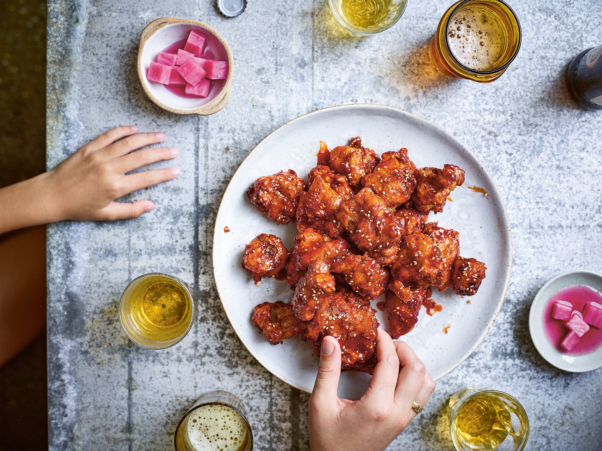 There’s a reason Korea is famous for fried chicken – this dish is crispy and moreish