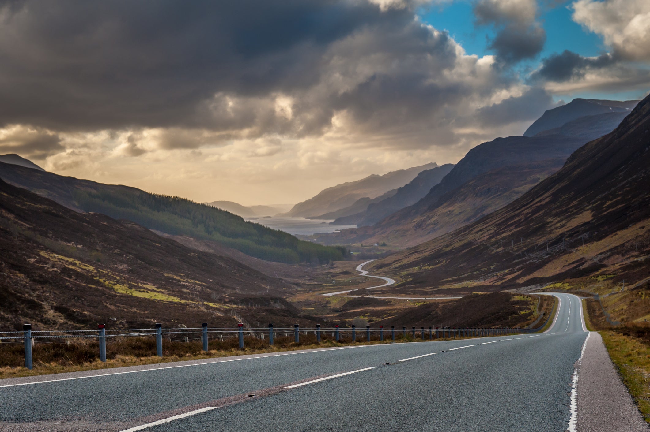 Descending Glen Docherty towards Kinlochewe, Scotland