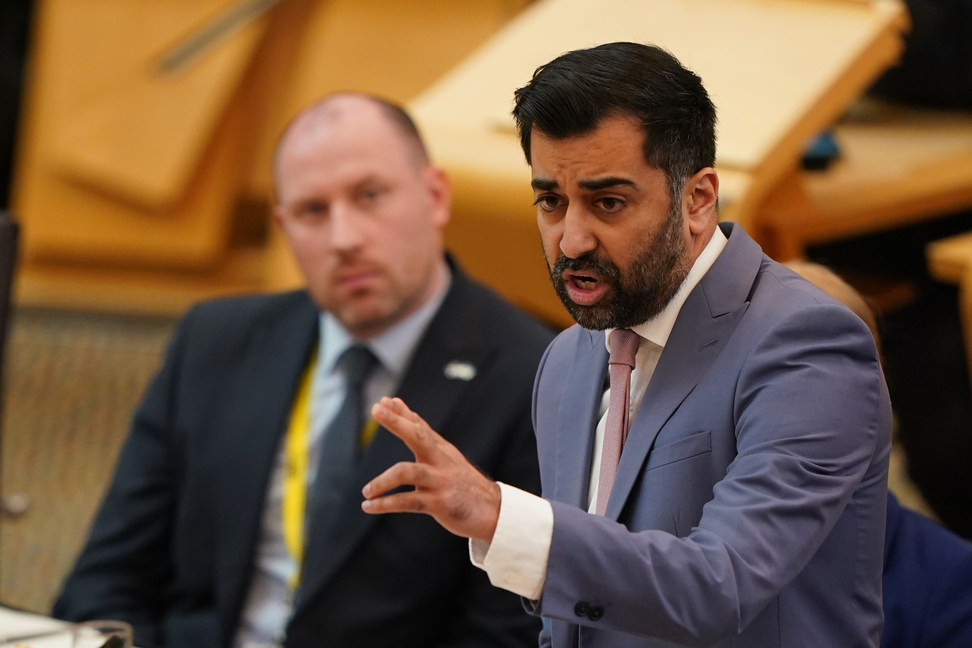 Humza Yousaf said Ferrier should quit