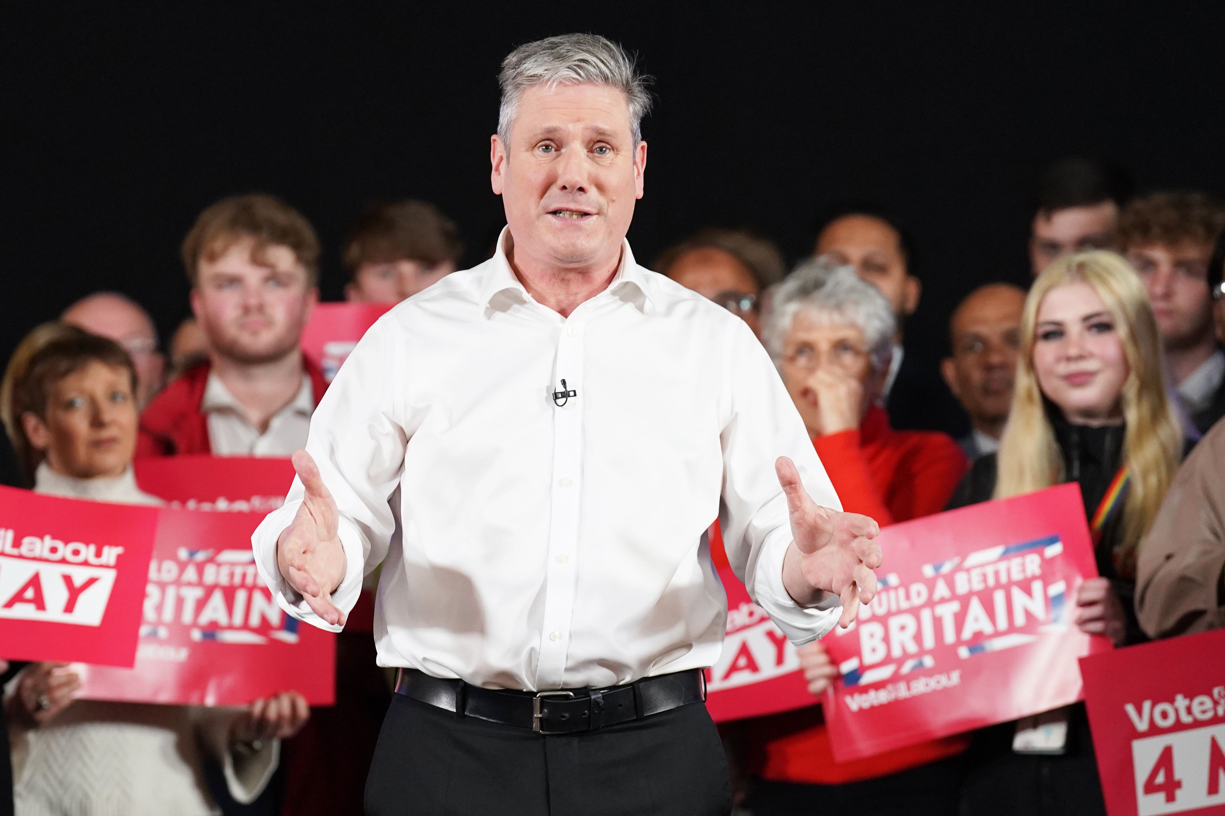 Sir Keir Starmer is understood to be comfortable with attack ads