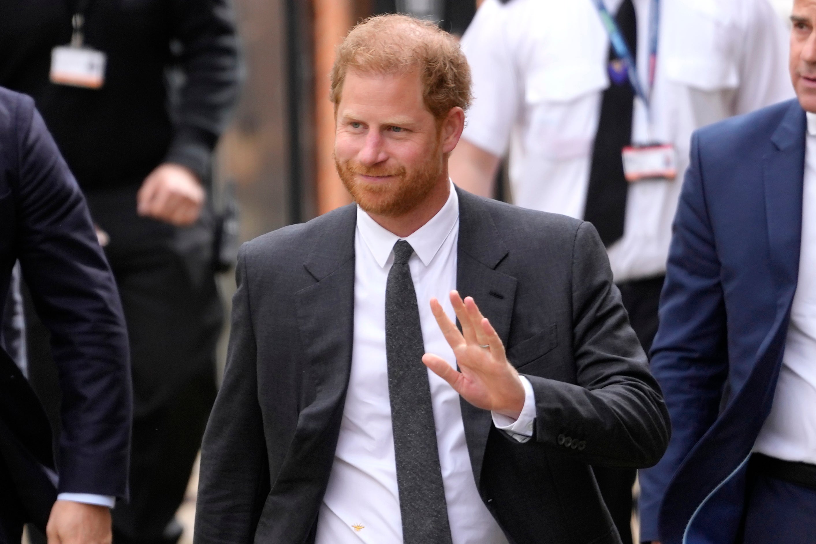 Prince Harry returned to court for the last day of the hearing