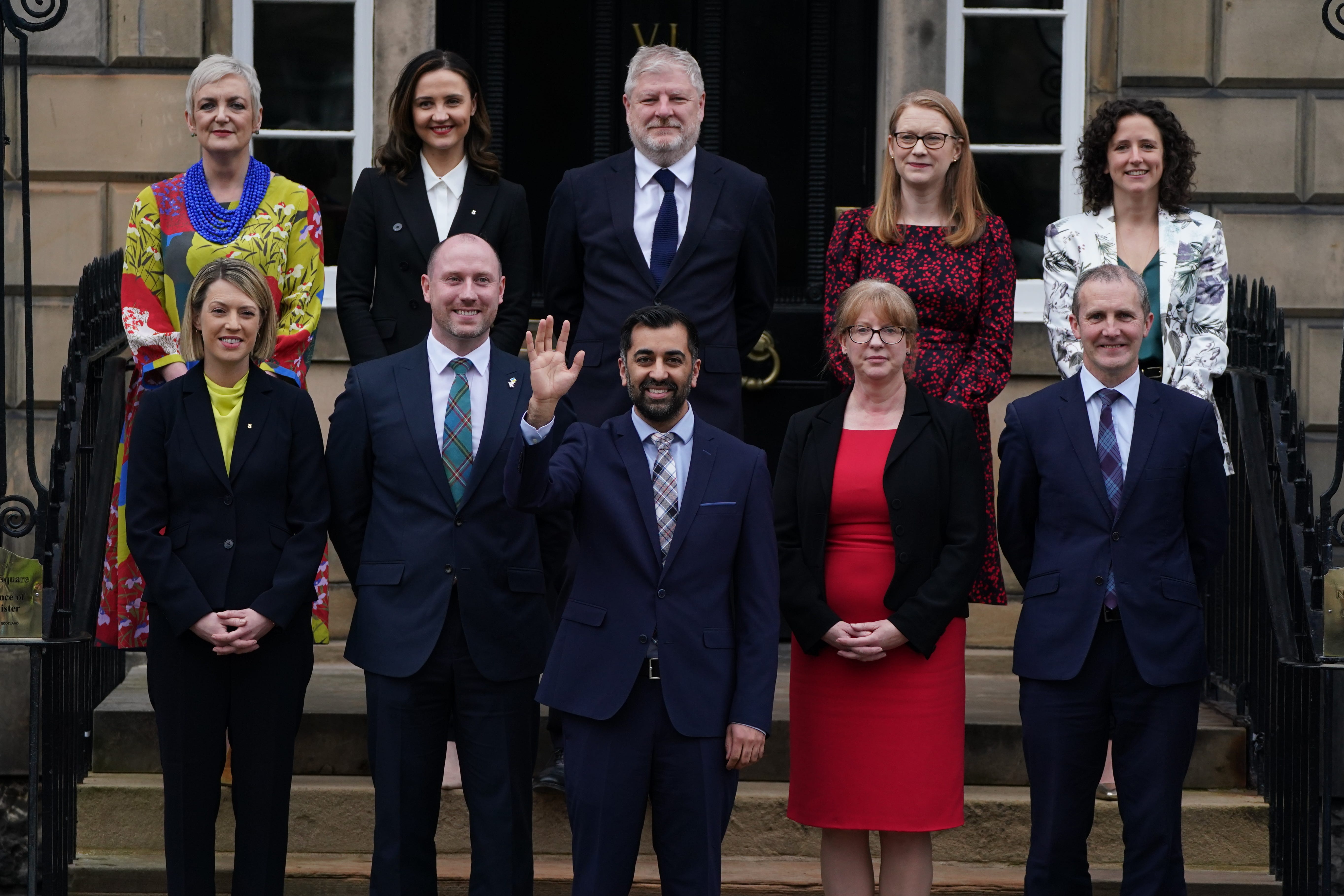 The Cabinet appointments were approved by MSPs on Thursday (Andrew Milligan/PA)