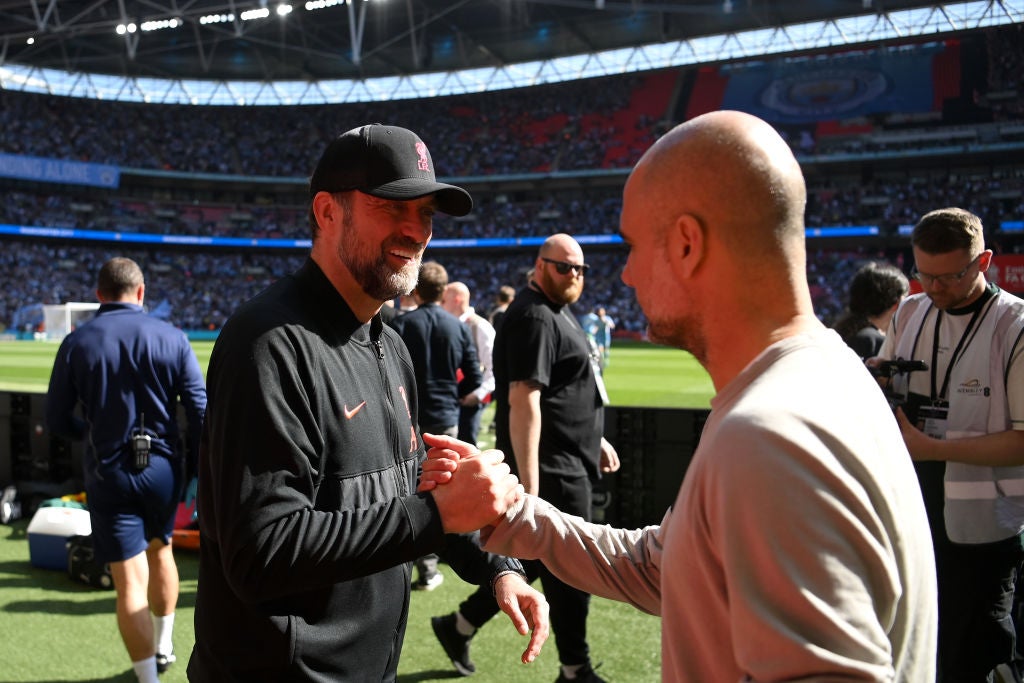 Klopp’s latest meeting with Guardiola will have a very different feel to last April