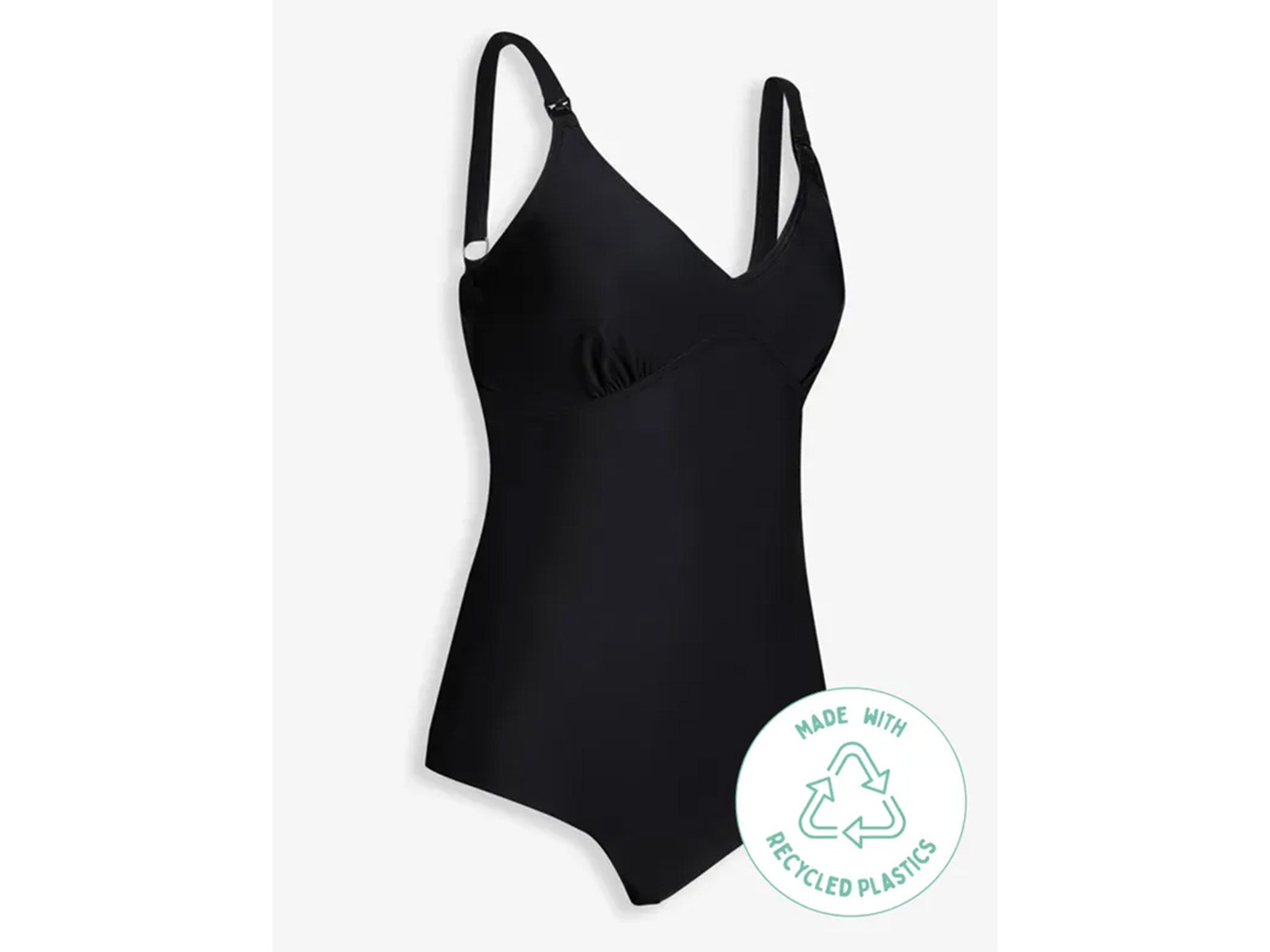 JoJo Maman Bébé postnatal support and nursing swimsuit