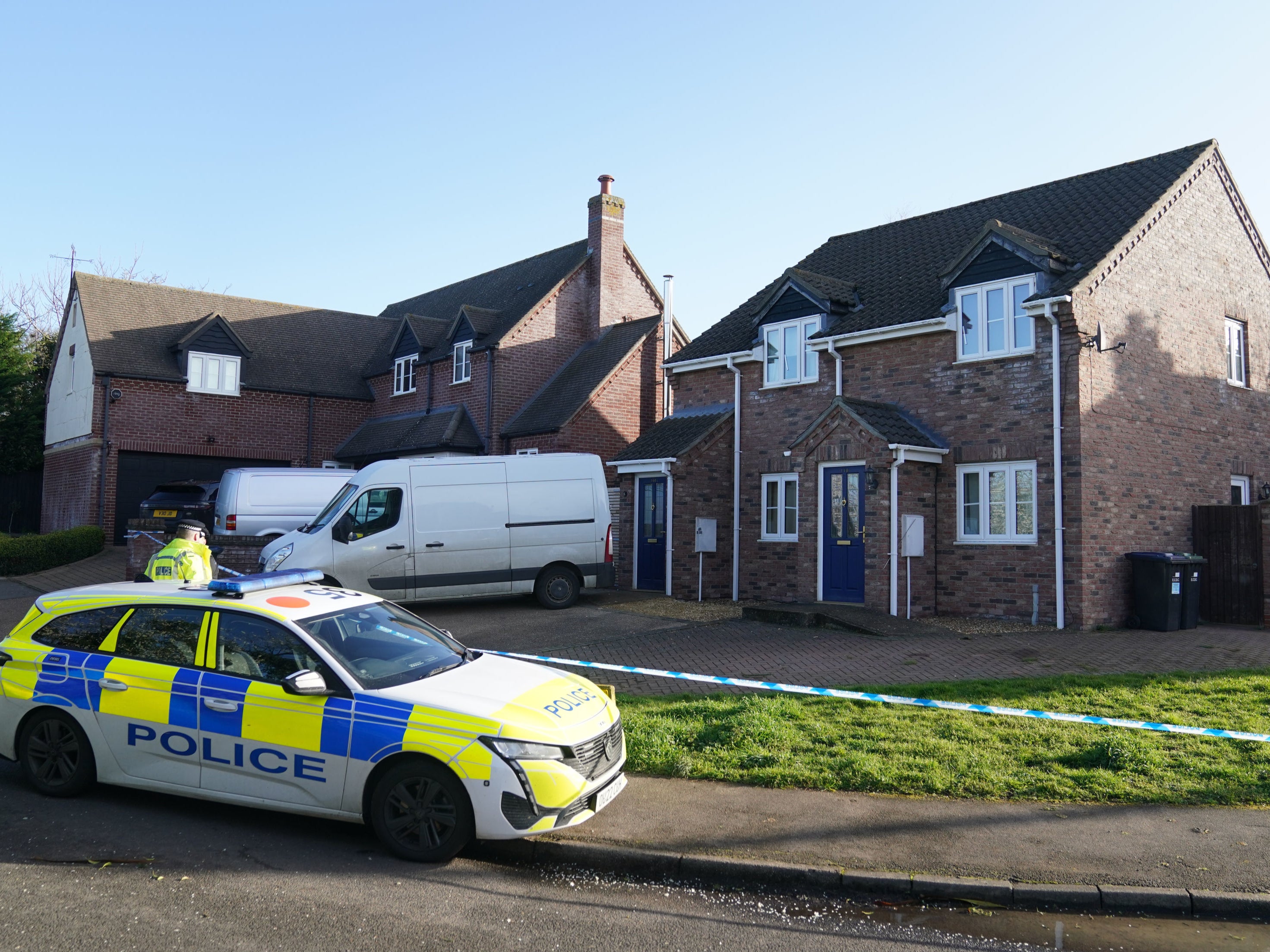 The Row in Sutton, near Ely, where Gary Dunmore was shot dead