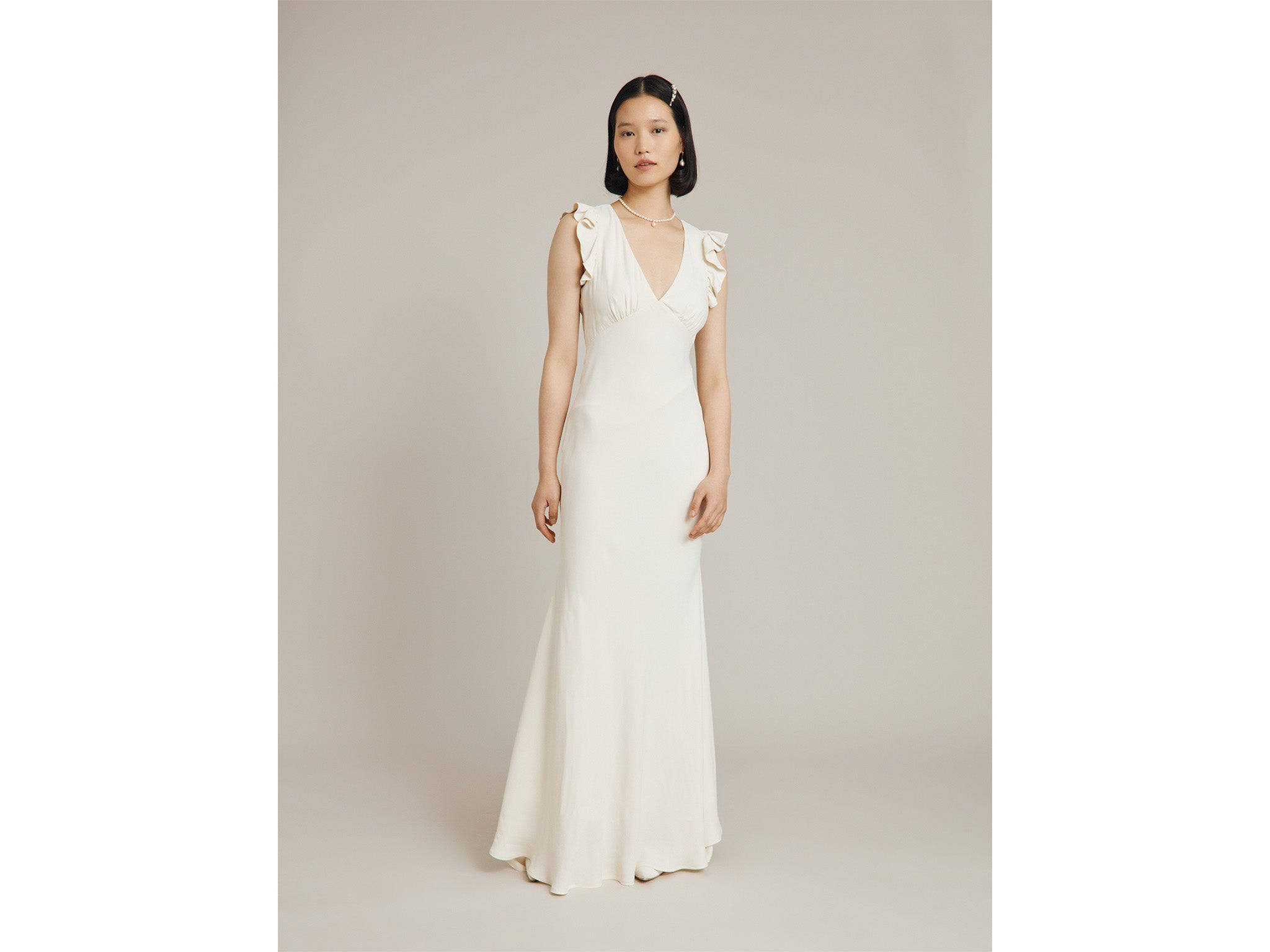 Ghost Liliana backless wedding dress 