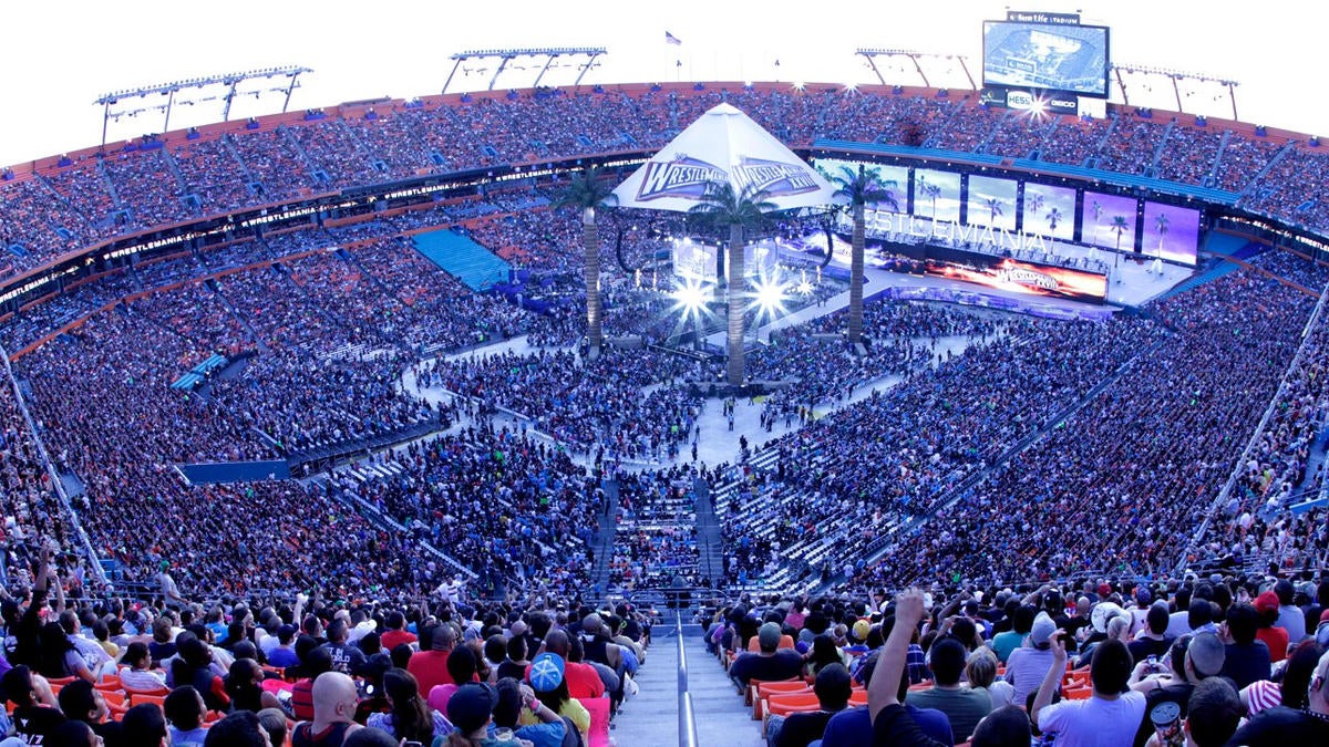 WrestleMania is WWE's biggest show of the year