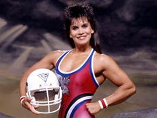 Falcon death: Gladiators star Bernadette Hunt dies aged 59