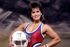 Falcon death: Gladiators star Bernadette Hunt dies aged 59