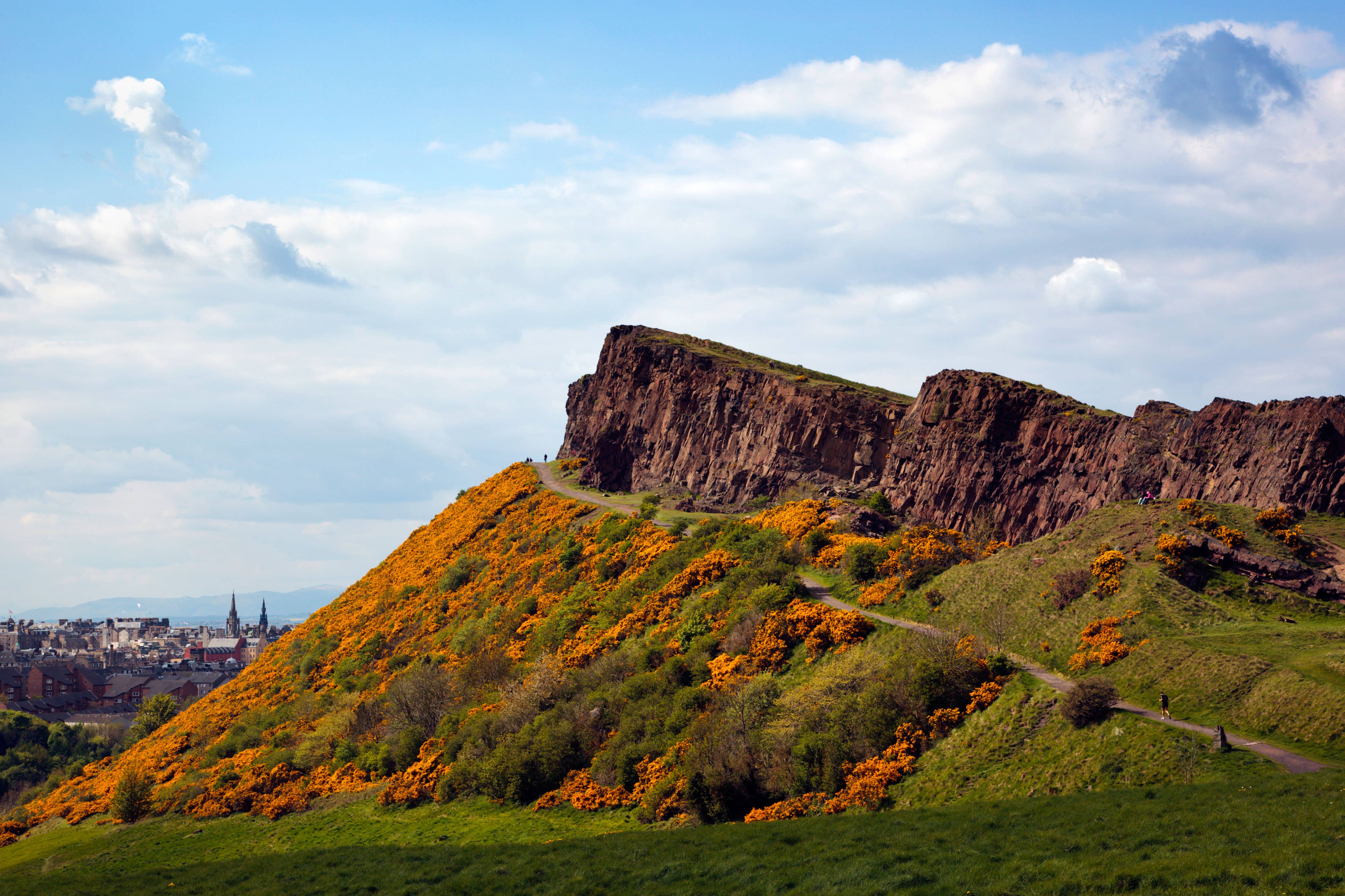 Kashif Anwar denies pushing his wife from Arthur’s Seat (David Davidson/Alamy/PA)