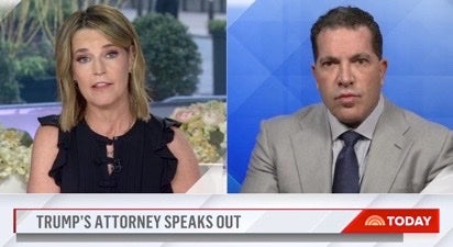 Joe Tacopina appeared on the morning shows on Friday – hours after Donald Trump’s indictment