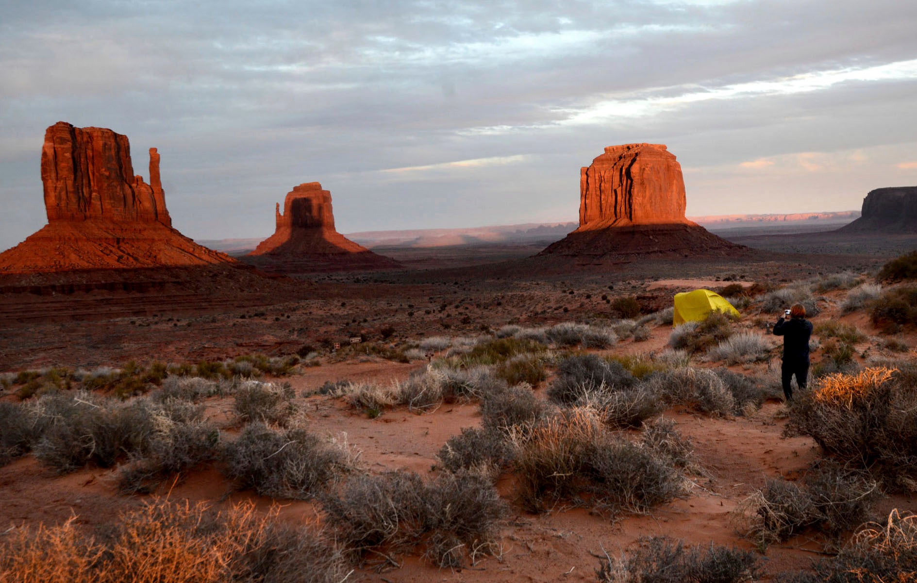 Monument Valley-Mitten Formations