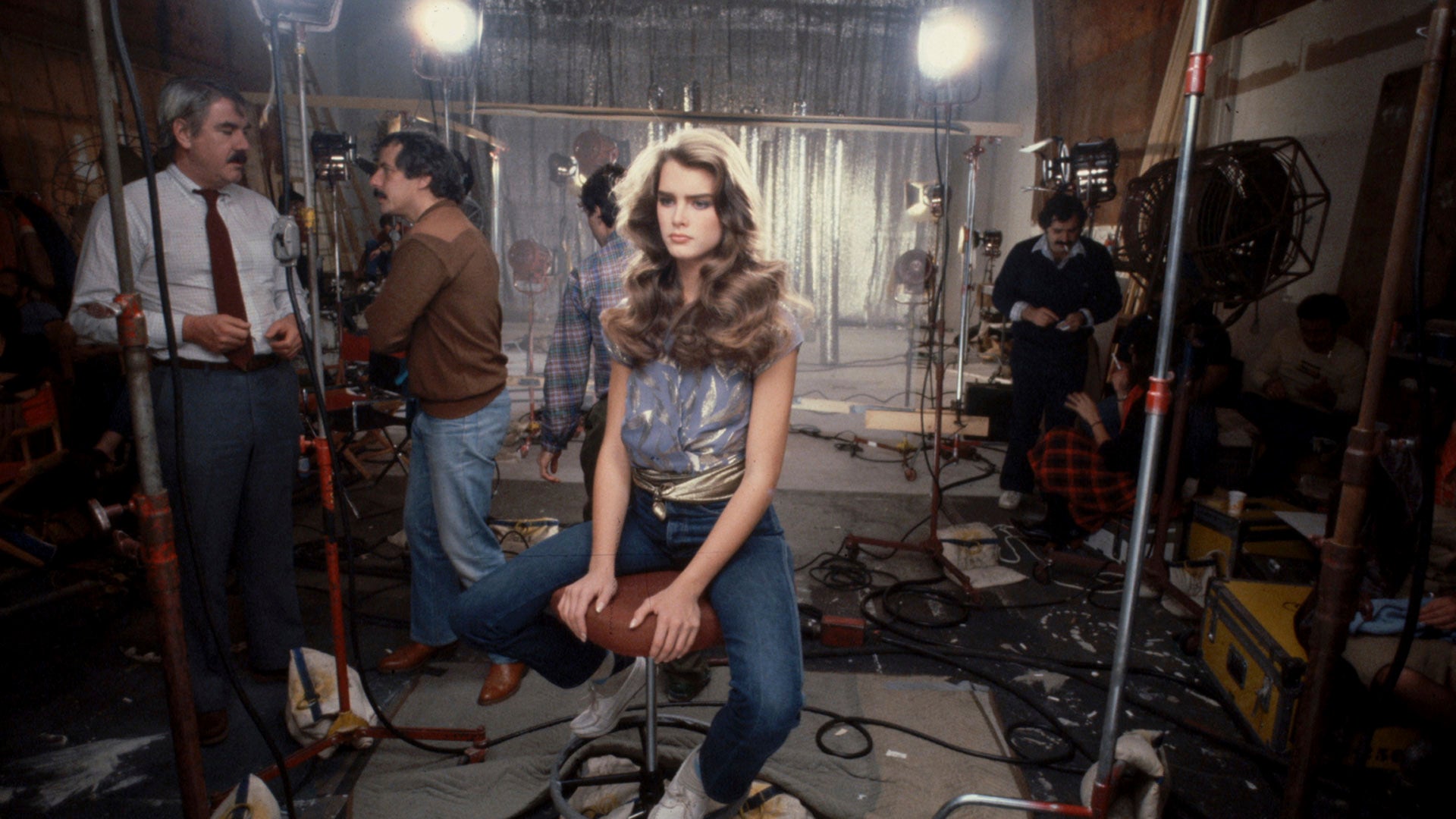 This image released by ABC Studios shows a young Brooke Shields in a scene from the docuseries ‘Pretty Baby: Brooke Shields’