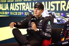 George Russell compares new Mercedes car to ‘lame horse’