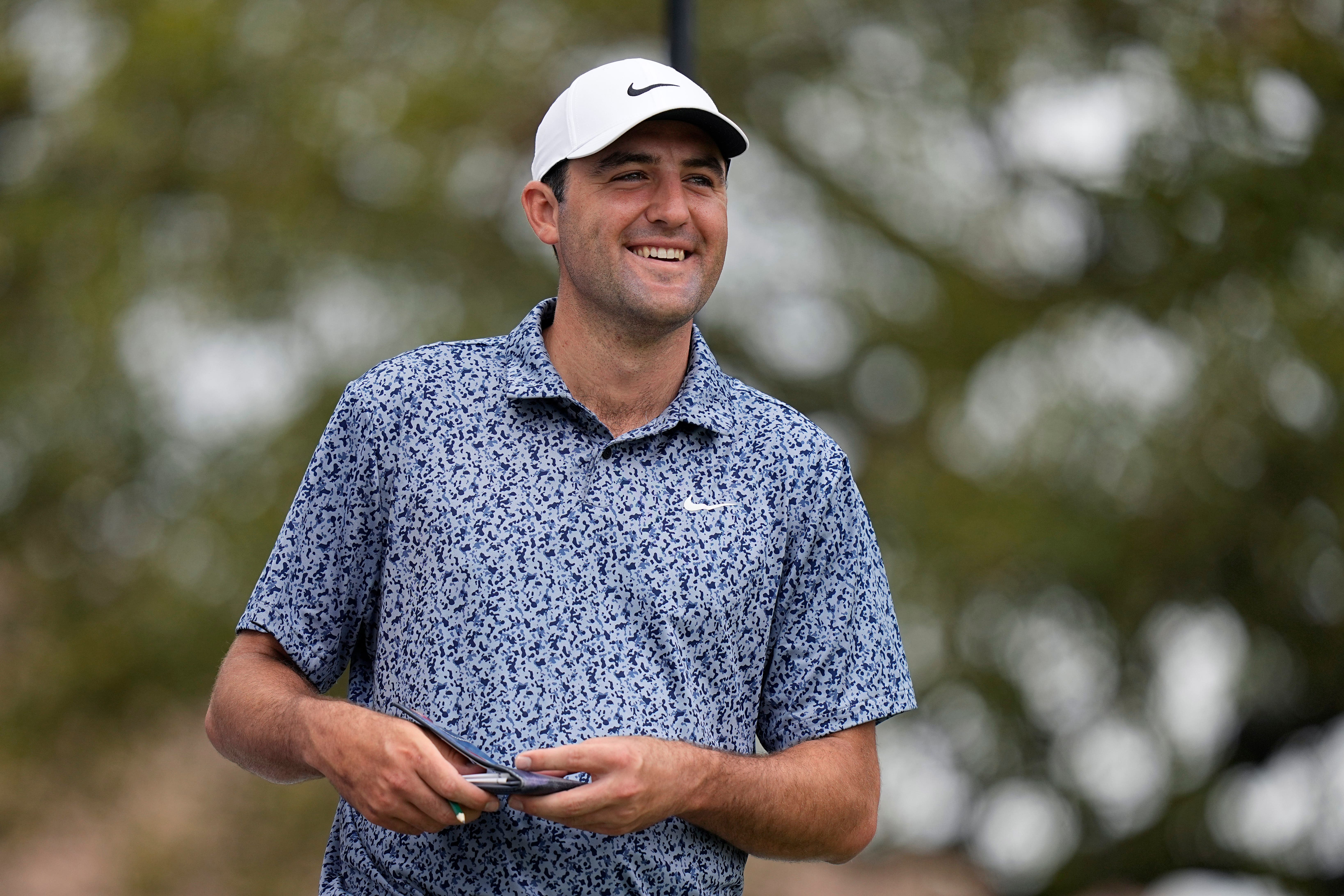 Scottie Scheffler will defend his Masters title at Augusta National from April 6-9 (Eric Gay/AP)