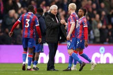 Dramatic winning return for Roy Hodgson as Crystal Palace beat Leicester