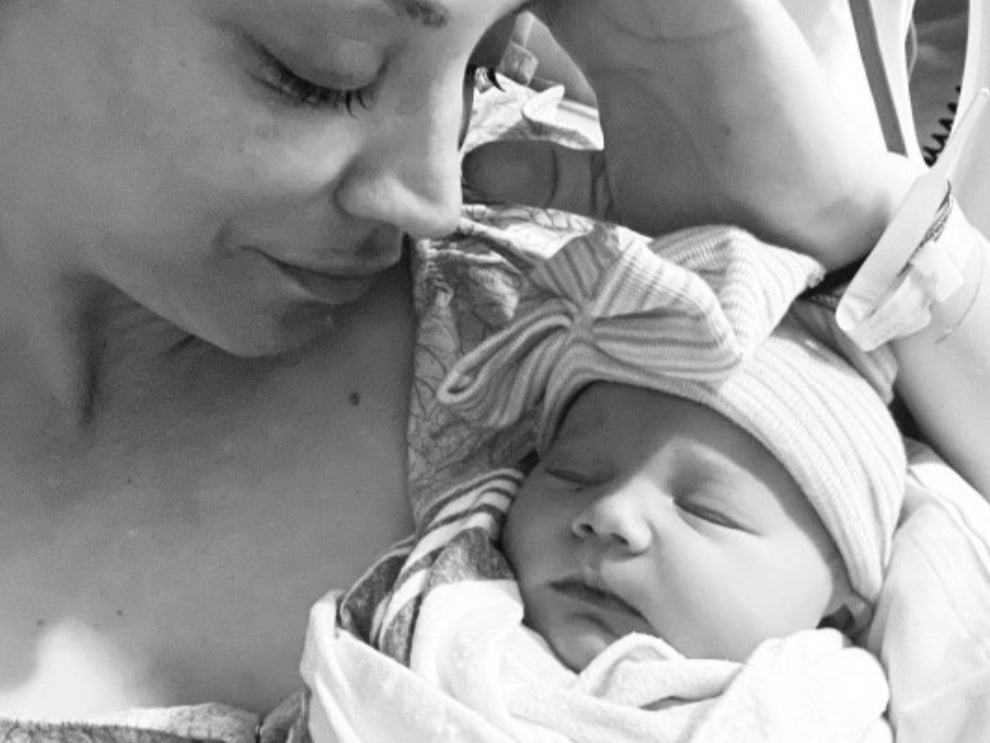 Kaley Cuoco has given birth to her first child, a baby girl